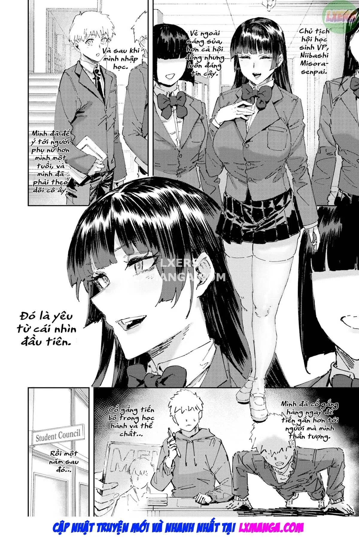 HentaiVN.net - Ảnh 5 - Kaichou datte Shitain desu - Oneshot