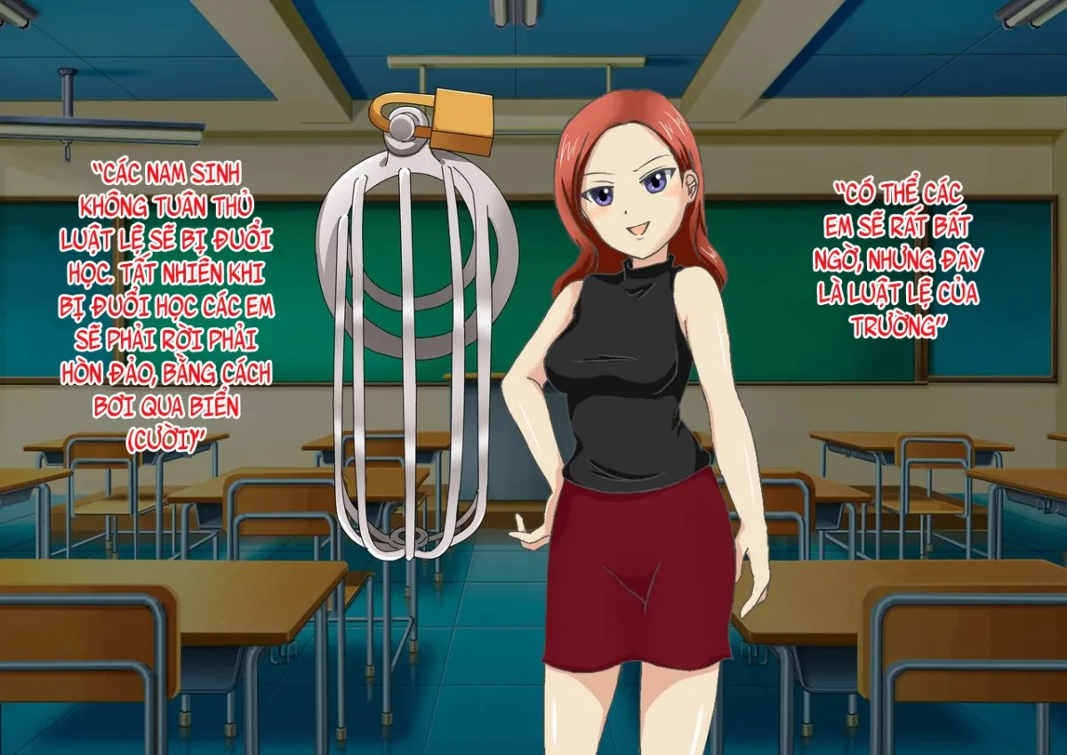 HentaiVN.net - Ảnh 20 - Class no Joshi ni Shasei Kanri Sareru Gakkou! - Chap 1