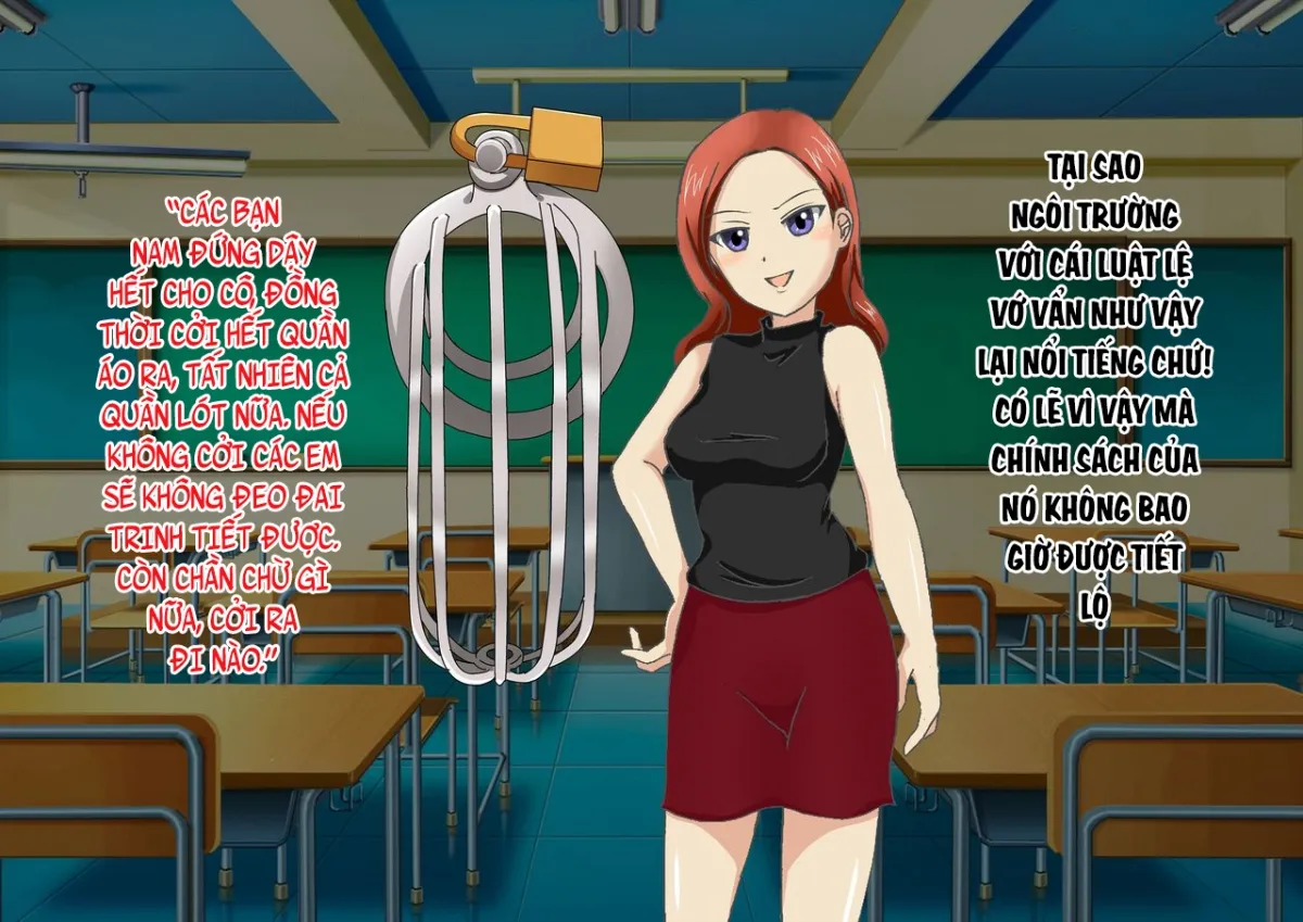 HentaiVN.net - Ảnh 21 - Class no Joshi ni Shasei Kanri Sareru Gakkou! - Chap 1