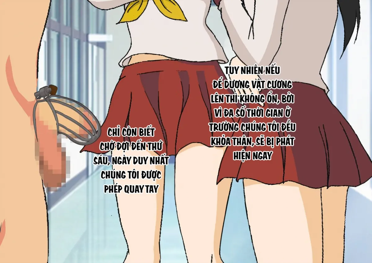 HentaiVN.net - Ảnh 8 - Class no Joshi ni Shasei Kanri Sareru Gakkou! - Chap 3