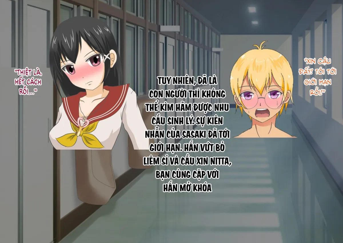 HentaiVN.net - Ảnh 4 - Class no Joshi ni Shasei Kanri Sareru Gakkou! - Chap 4