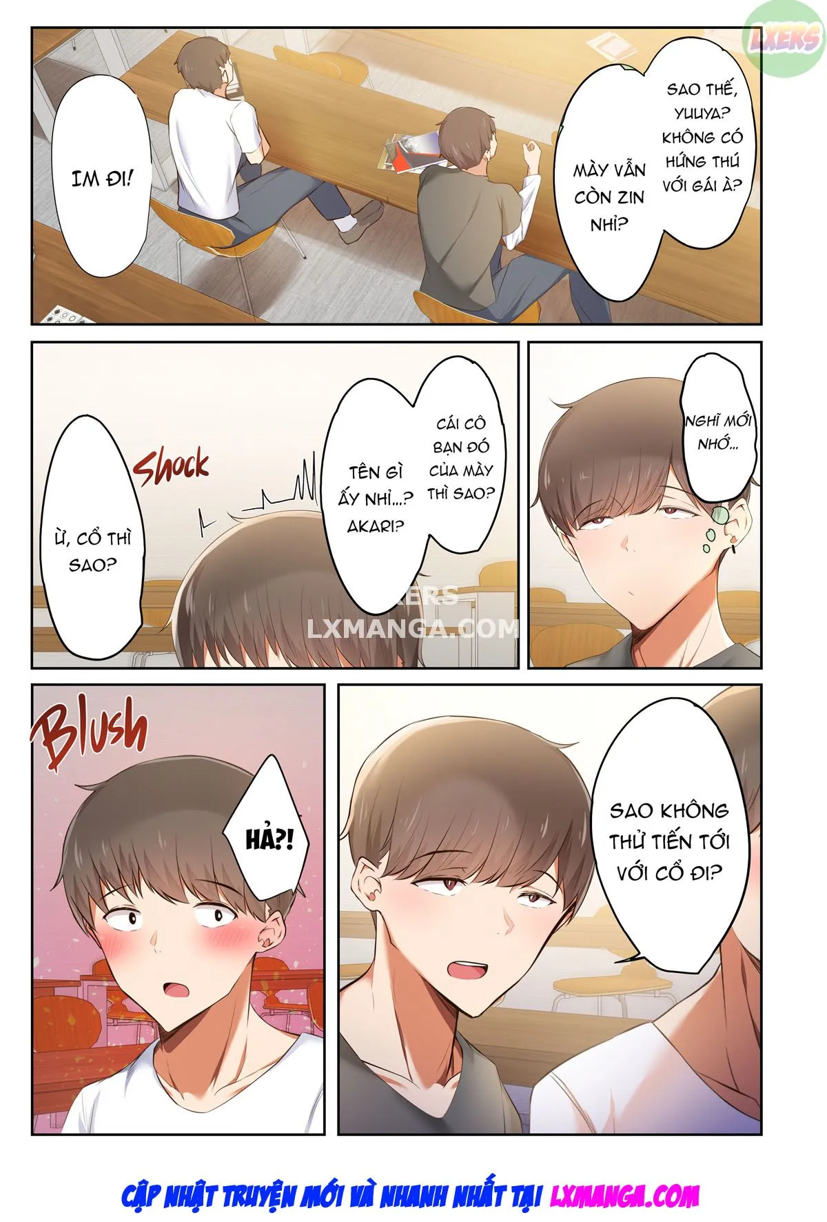 HentaiVN.net - Ảnh 11 - Otoko Tomodachi no Youna Ore no Osananajimi ga, Yarichin ni Yotte Mesu ni Saserareru Hanashi. - Chap 1