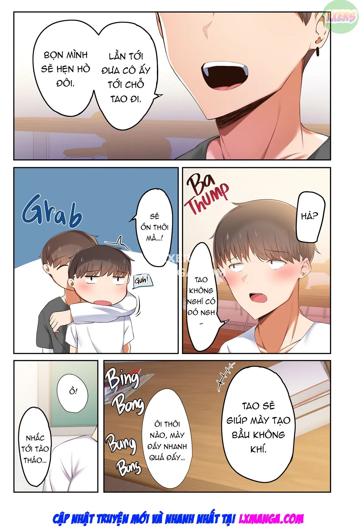 HentaiVN.net - Ảnh 13 - Otoko Tomodachi no Youna Ore no Osananajimi ga, Yarichin ni Yotte Mesu ni Saserareru Hanashi. - Chap 1