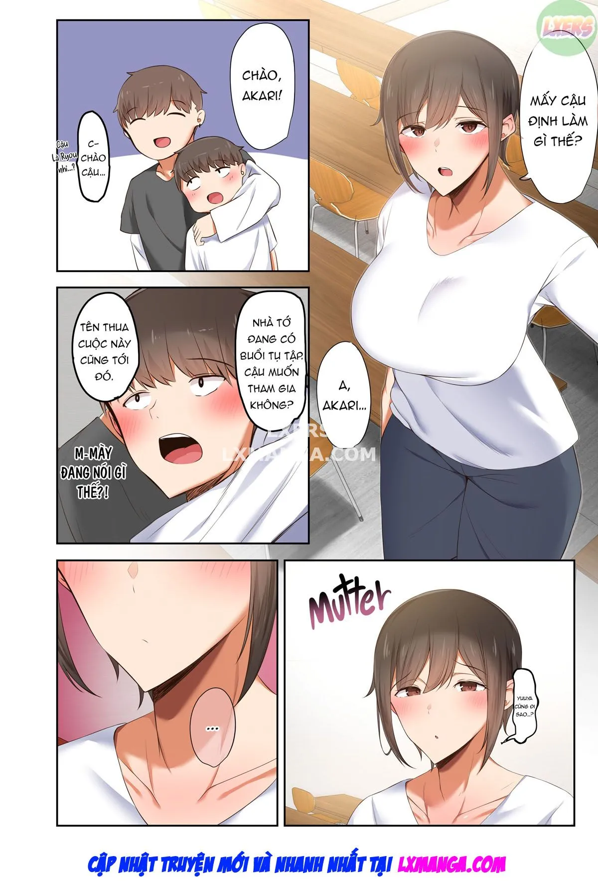 HentaiVN.net - Ảnh 14 - Otoko Tomodachi no Youna Ore no Osananajimi ga, Yarichin ni Yotte Mesu ni Saserareru Hanashi. - Chap 1