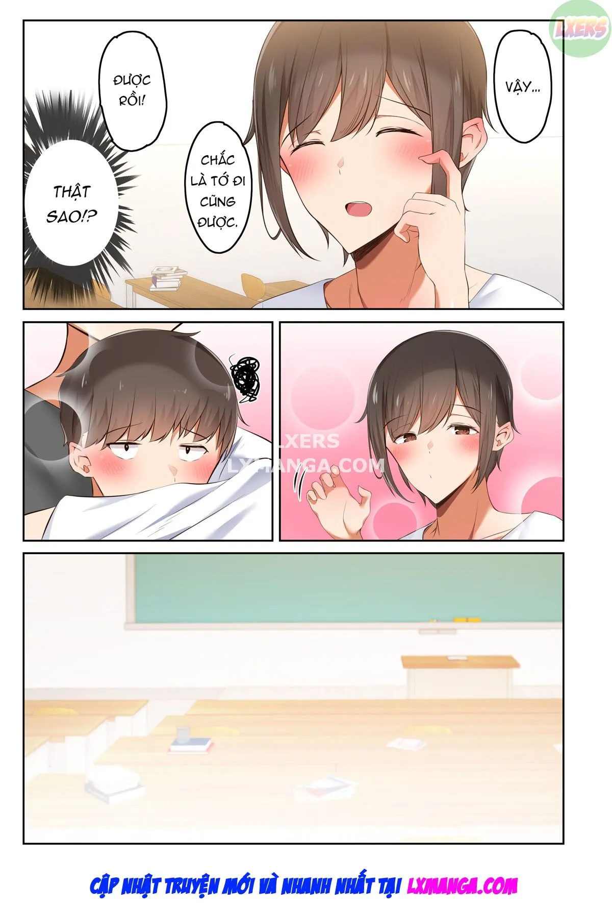 HentaiVN.net - Ảnh 15 - Otoko Tomodachi no Youna Ore no Osananajimi ga, Yarichin ni Yotte Mesu ni Saserareru Hanashi. - Chap 1