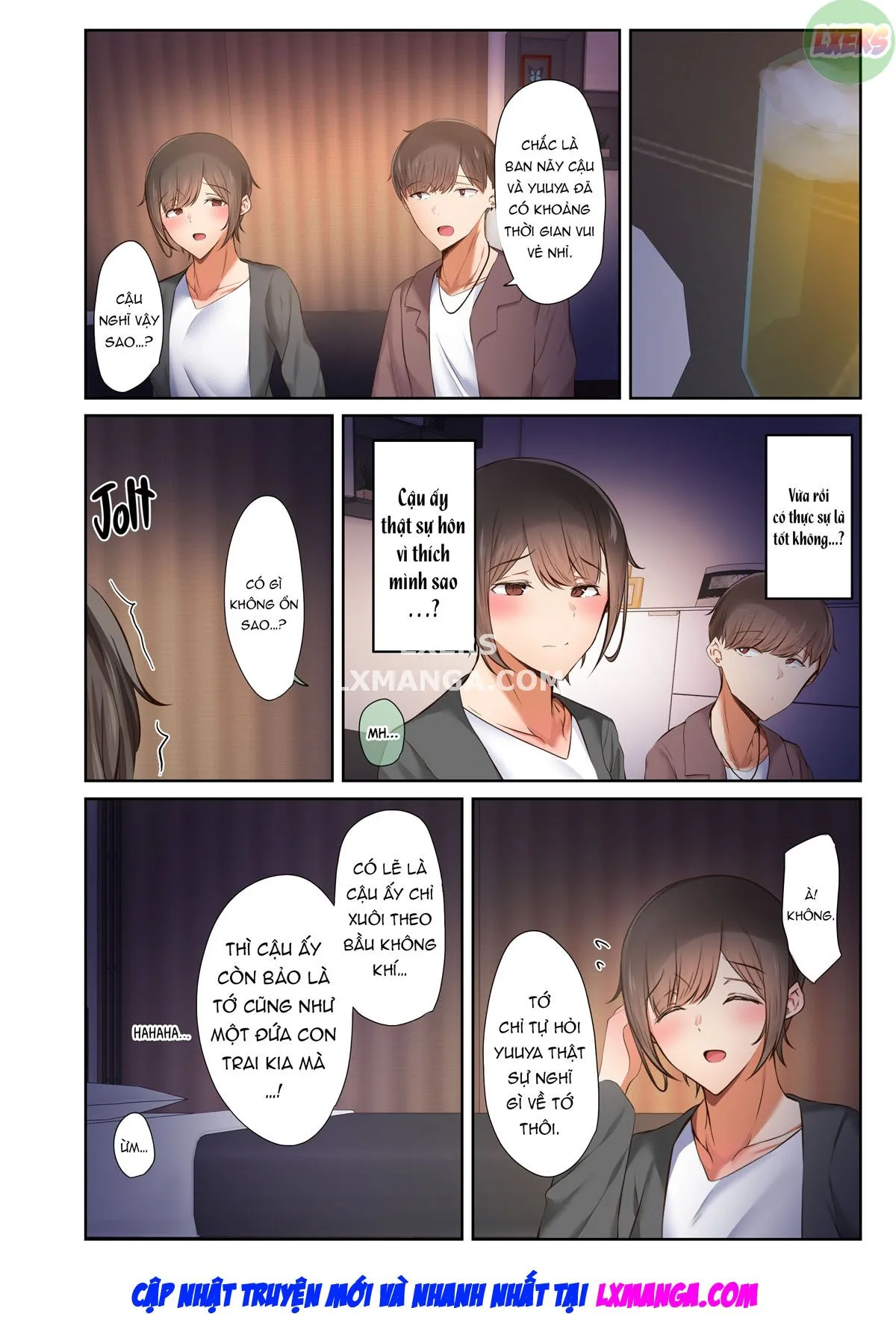 HentaiVN.net - Ảnh 48 - Otoko Tomodachi no Youna Ore no Osananajimi ga, Yarichin ni Yotte Mesu ni Saserareru Hanashi. - Chap 1