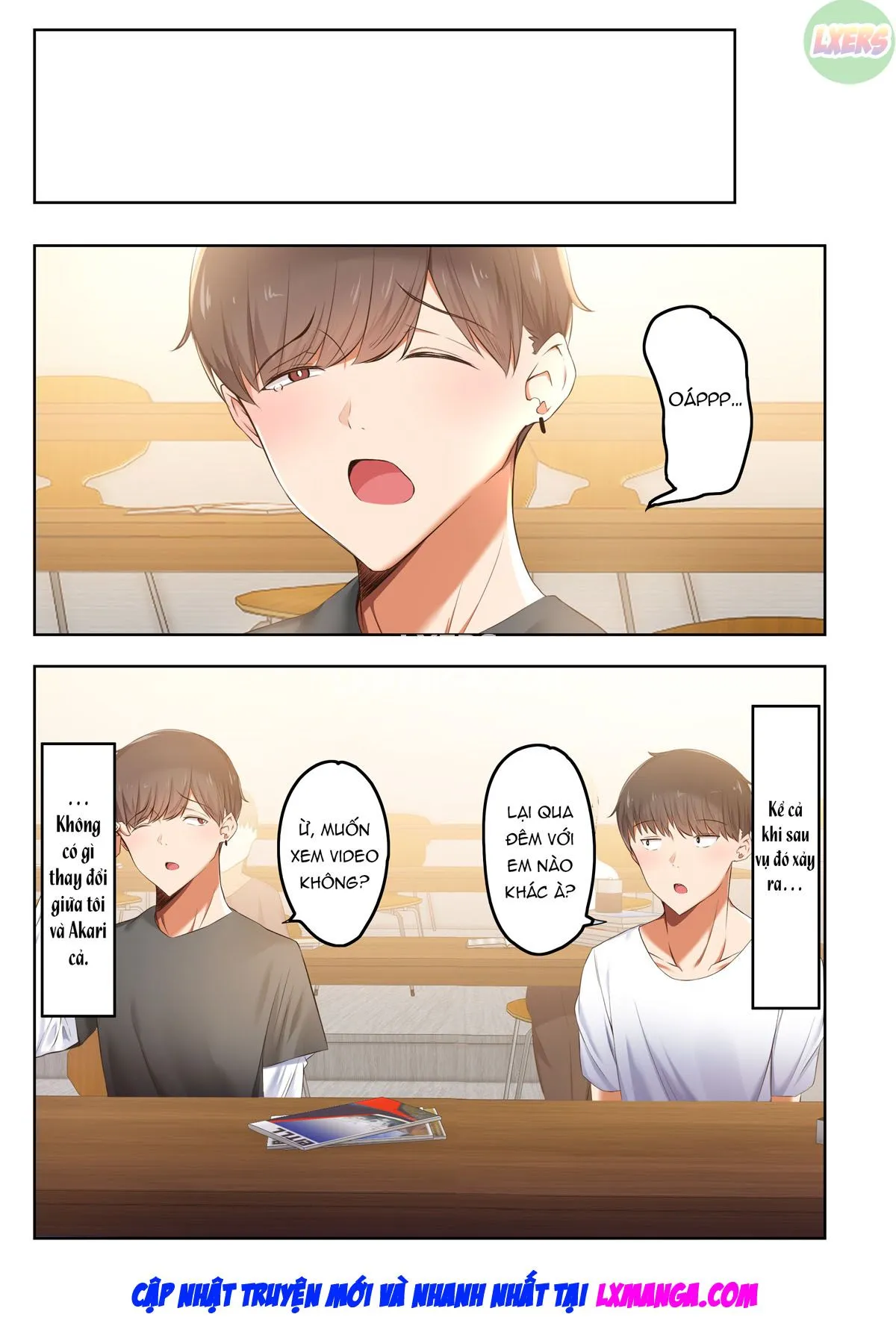 HentaiVN.net - Ảnh 99 - Otoko Tomodachi no Youna Ore no Osananajimi ga, Yarichin ni Yotte Mesu ni Saserareru Hanashi. - Chap 1