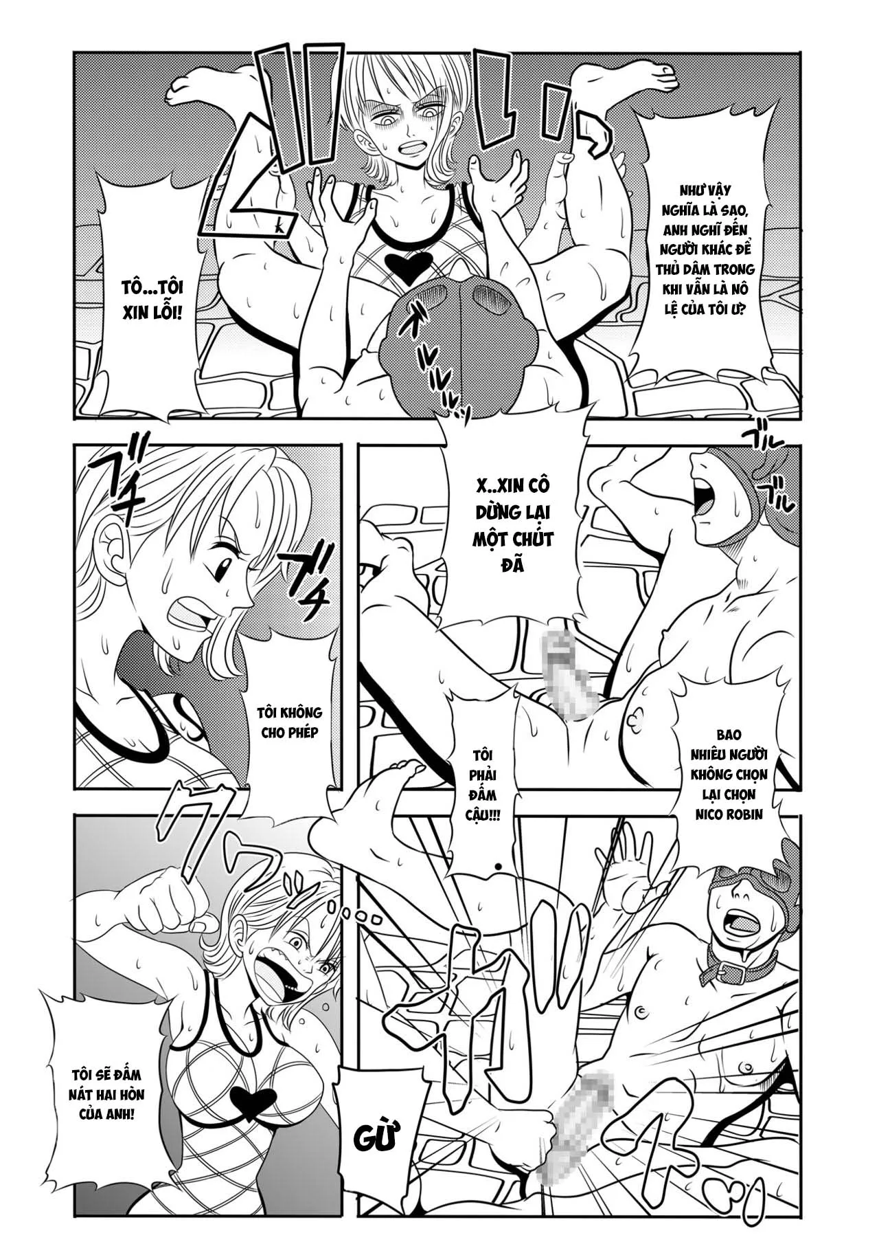 HentaiVN.net - Ảnh 10 - (ONE PIECE) ...Nukinuki no Mi... no Nouryokusha [「ヌキヌキの実」の能力者] - Oneshot