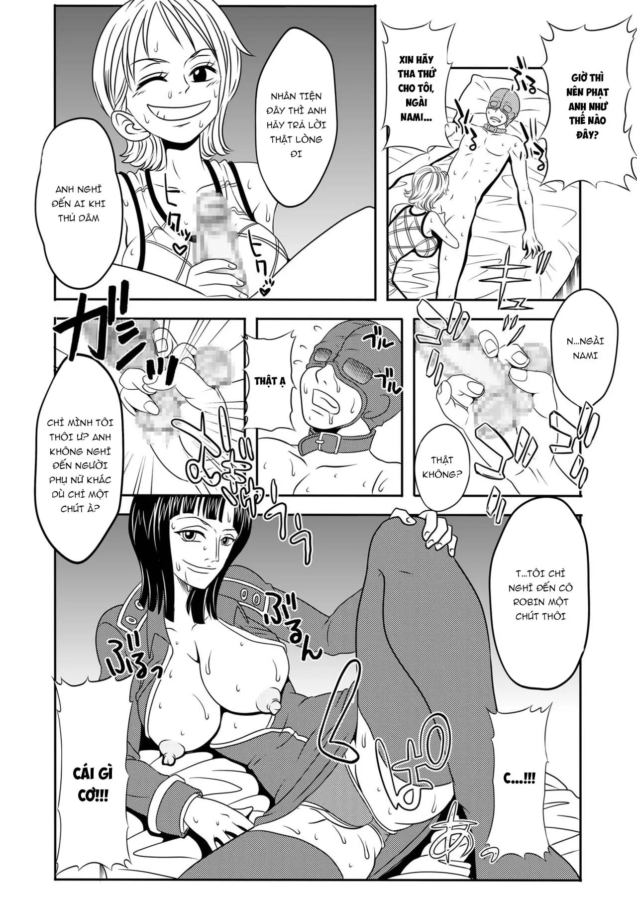 HentaiVN.net - Ảnh 9 - (ONE PIECE) ...Nukinuki no Mi... no Nouryokusha [「ヌキヌキの実」の能力者] - Oneshot