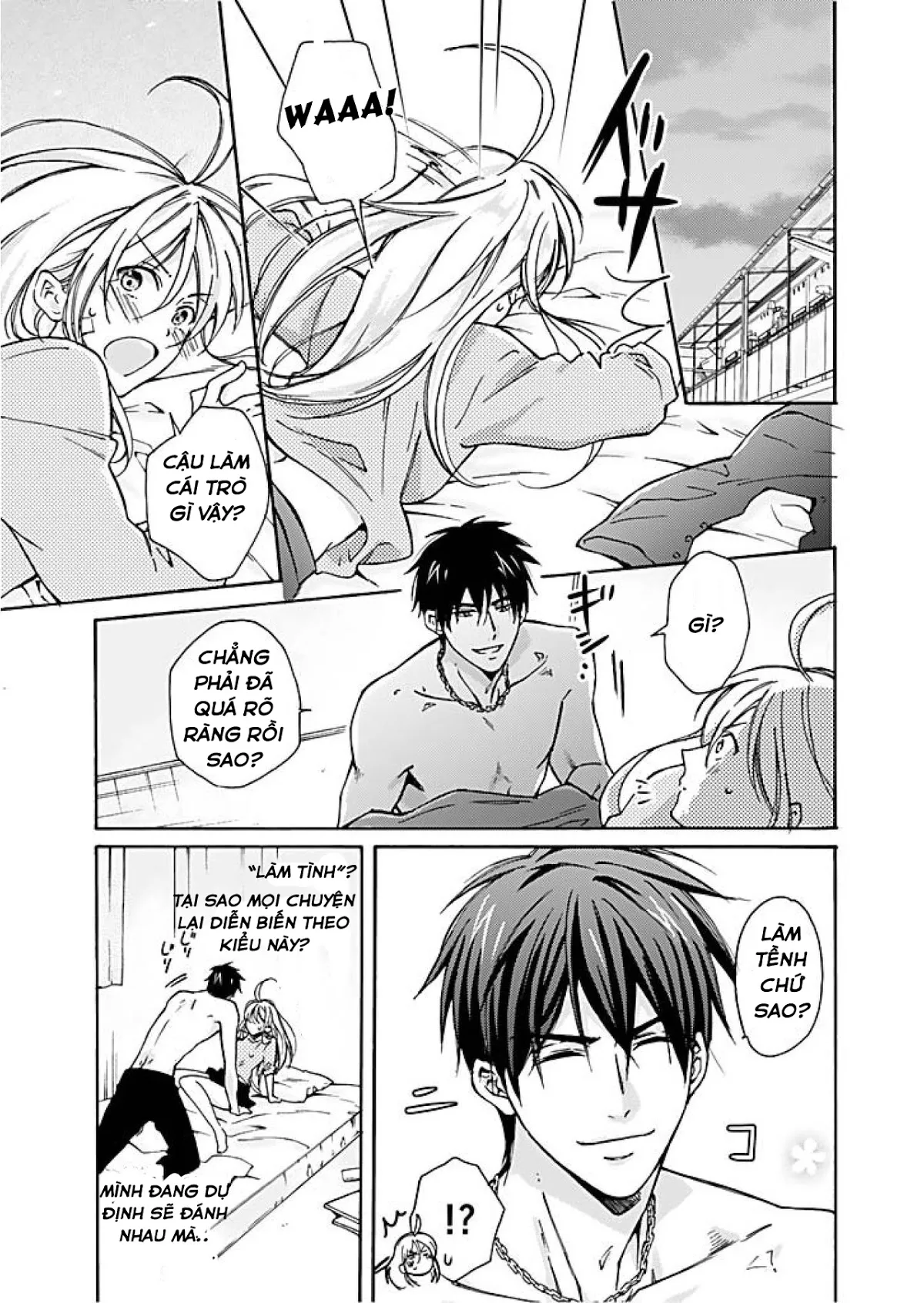 HentaiVN.net - Ảnh 11 - Nyotaika Yankee Gakuen [Ore no Hajimete, Nerawaretemasu.; Nyotaika Yankee Gakuen ☆ Ore no Hajimete, Nerawaretemasu. Alternative : Genderbender Yankee School ☆] - Chap 1