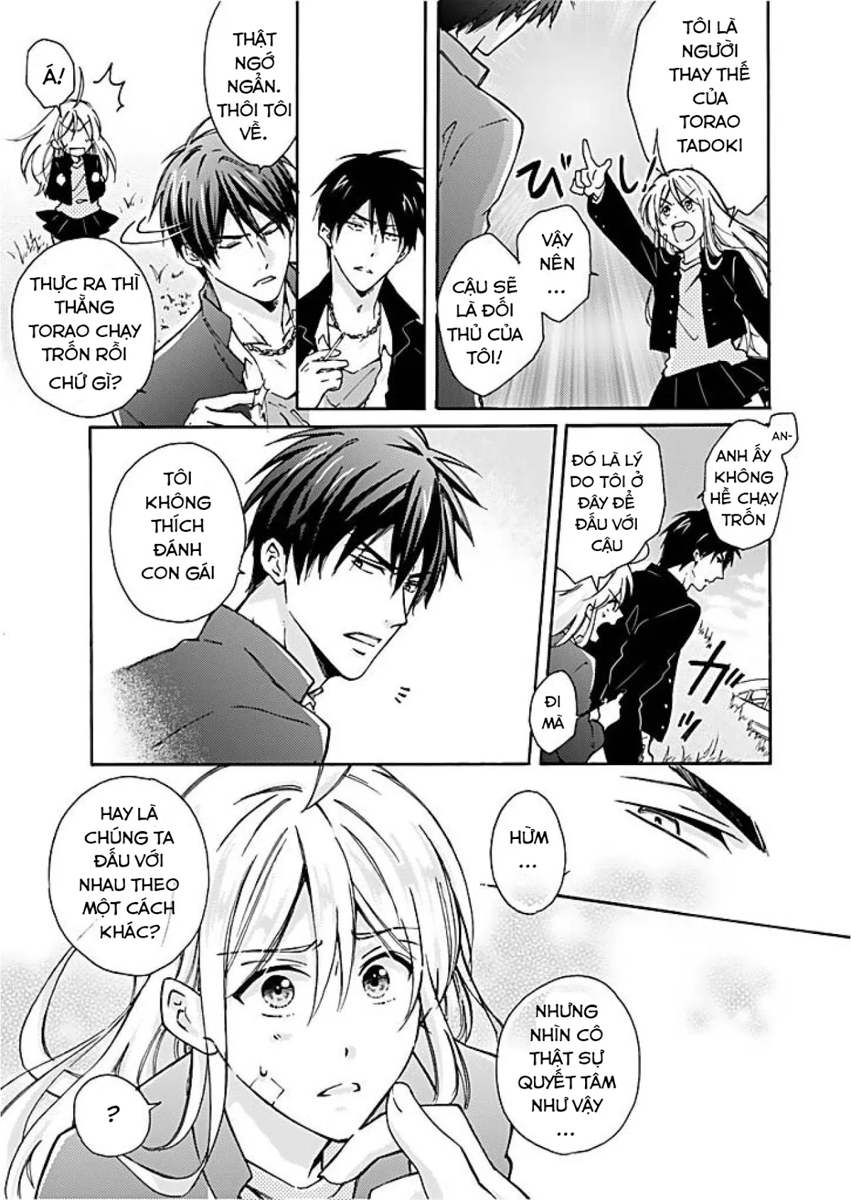 HentaiVN.net - Ảnh 7 - Nyotaika Yankee Gakuen [Ore no Hajimete, Nerawaretemasu.; Nyotaika Yankee Gakuen ☆ Ore no Hajimete, Nerawaretemasu. Alternative : Genderbender Yankee School ☆] - Chap 1