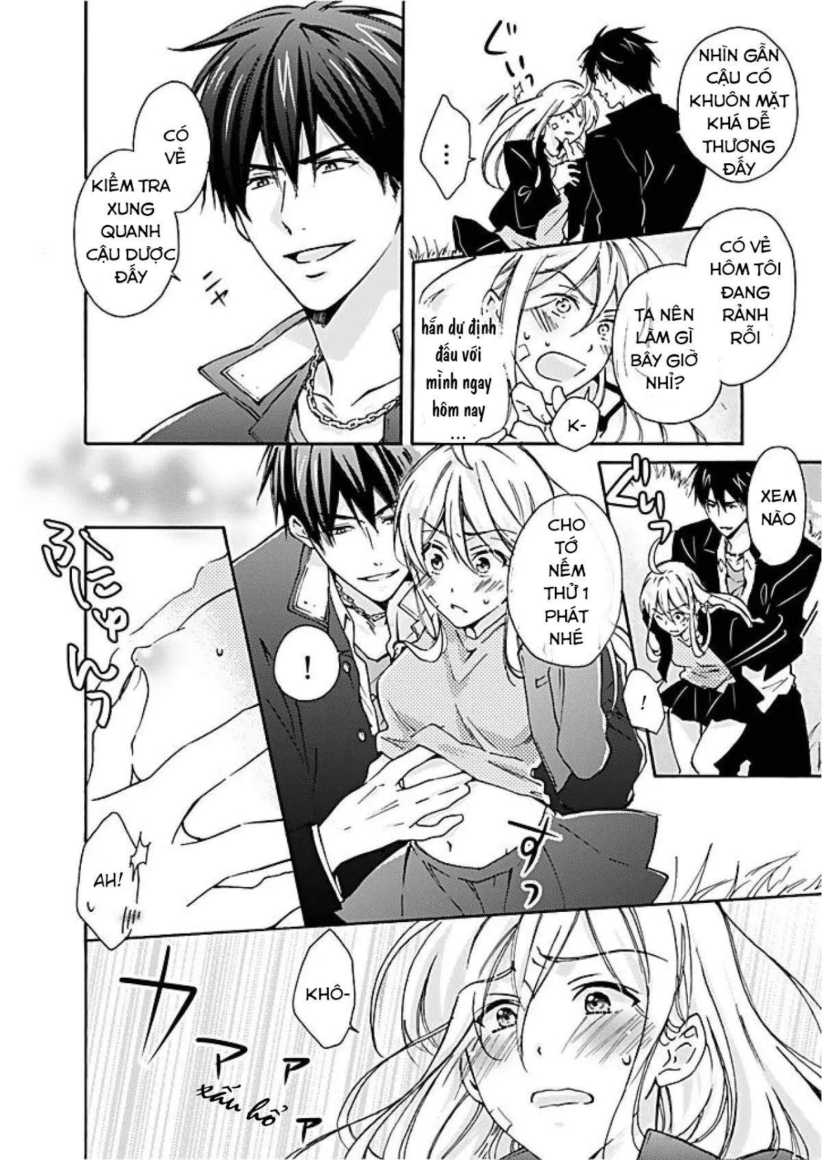 HentaiVN.net - Ảnh 8 - Nyotaika Yankee Gakuen [Ore no Hajimete, Nerawaretemasu.; Nyotaika Yankee Gakuen ☆ Ore no Hajimete, Nerawaretemasu. Alternative : Genderbender Yankee School ☆] - Chap 1