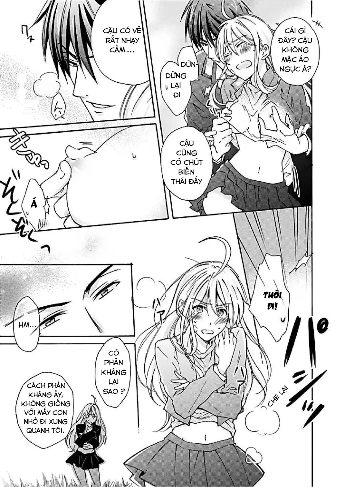 HentaiVN.net - Ảnh 9 - Nyotaika Yankee Gakuen [Ore no Hajimete, Nerawaretemasu.; Nyotaika Yankee Gakuen ☆ Ore no Hajimete, Nerawaretemasu. Alternative : Genderbender Yankee School ☆] - Chap 1