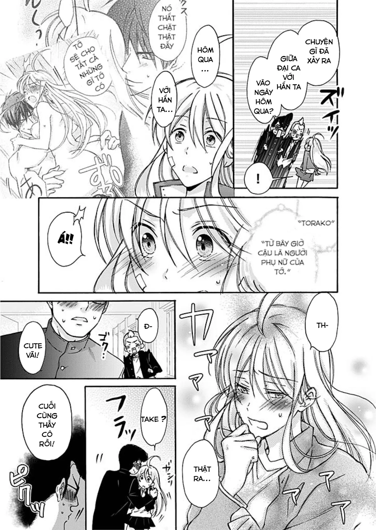 HentaiVN.net - Ảnh 6 - Nyotaika Yankee Gakuen [Ore no Hajimete, Nerawaretemasu.; Nyotaika Yankee Gakuen ☆ Ore no Hajimete, Nerawaretemasu. Alternative : Genderbender Yankee School ☆] - Chap 2
