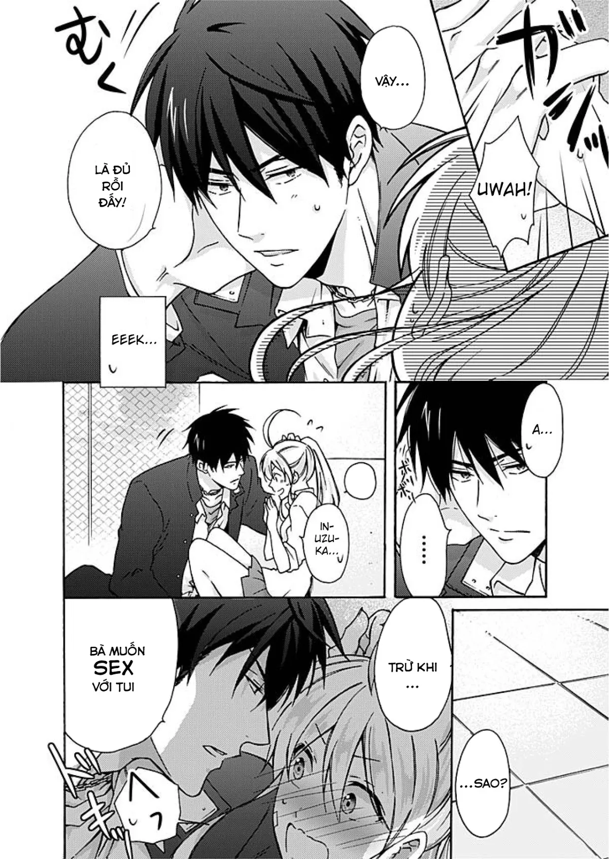 HentaiVN.net - Ảnh 16 - Nyotaika Yankee Gakuen [Ore no Hajimete, Nerawaretemasu.; Nyotaika Yankee Gakuen ☆ Ore no Hajimete, Nerawaretemasu. Alternative : Genderbender Yankee School ☆] - Chap 3