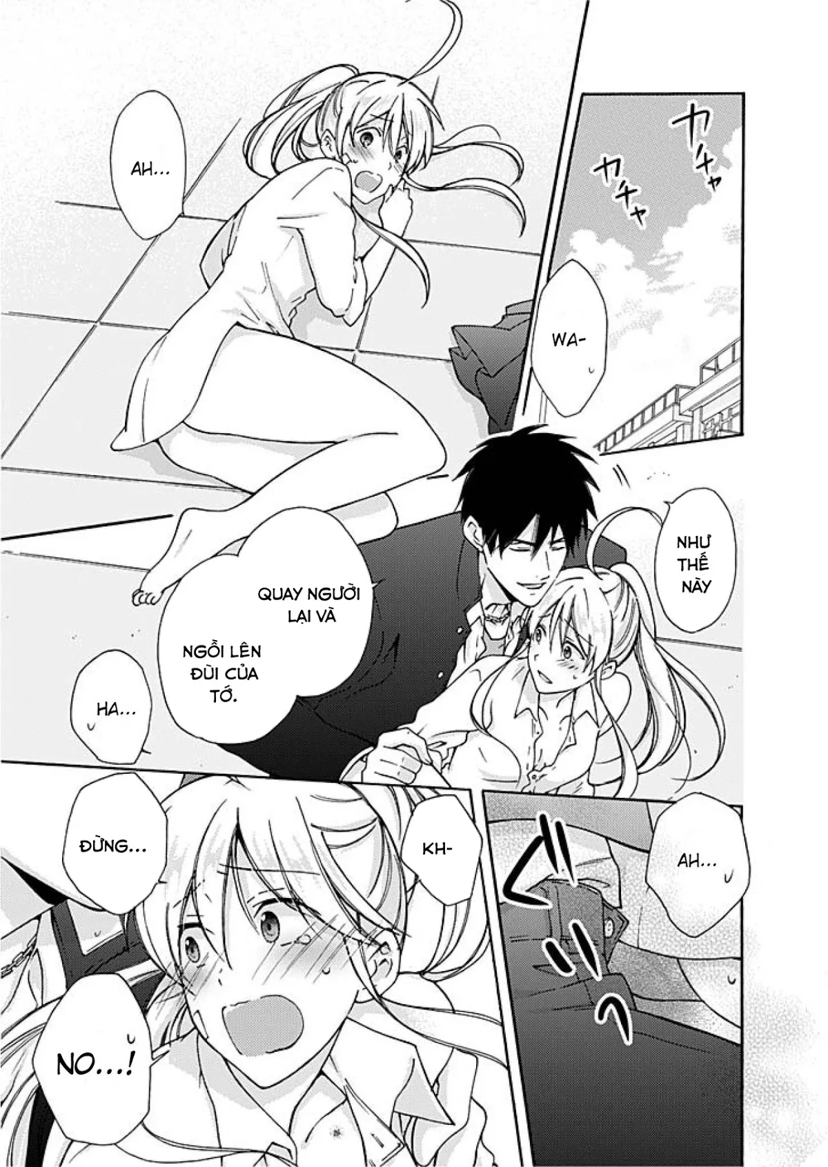 HentaiVN.net - Ảnh 27 - Nyotaika Yankee Gakuen [Ore no Hajimete, Nerawaretemasu.; Nyotaika Yankee Gakuen ☆ Ore no Hajimete, Nerawaretemasu. Alternative : Genderbender Yankee School ☆] - Chap 3