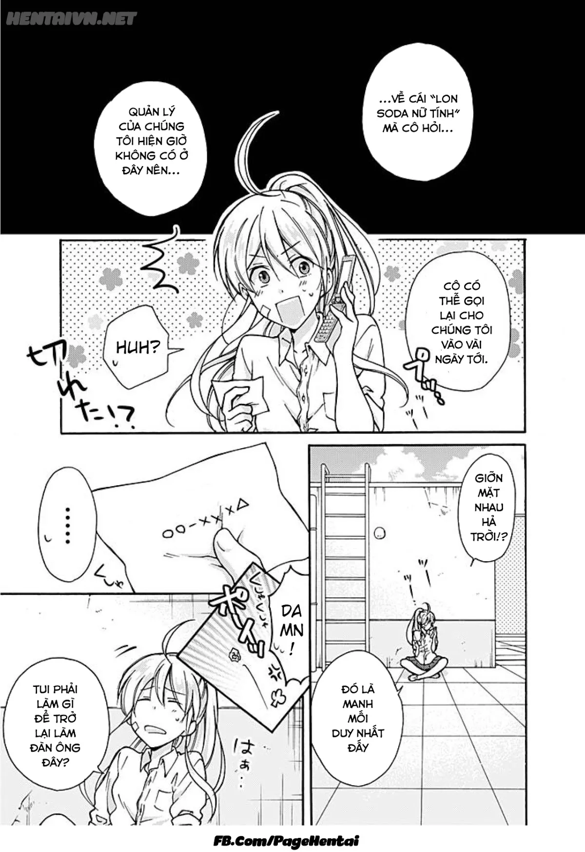HentaiVN.net - Ảnh 3 - Nyotaika Yankee Gakuen [Ore no Hajimete, Nerawaretemasu.; Nyotaika Yankee Gakuen ☆ Ore no Hajimete, Nerawaretemasu. Alternative : Genderbender Yankee School ☆] - Chap 3