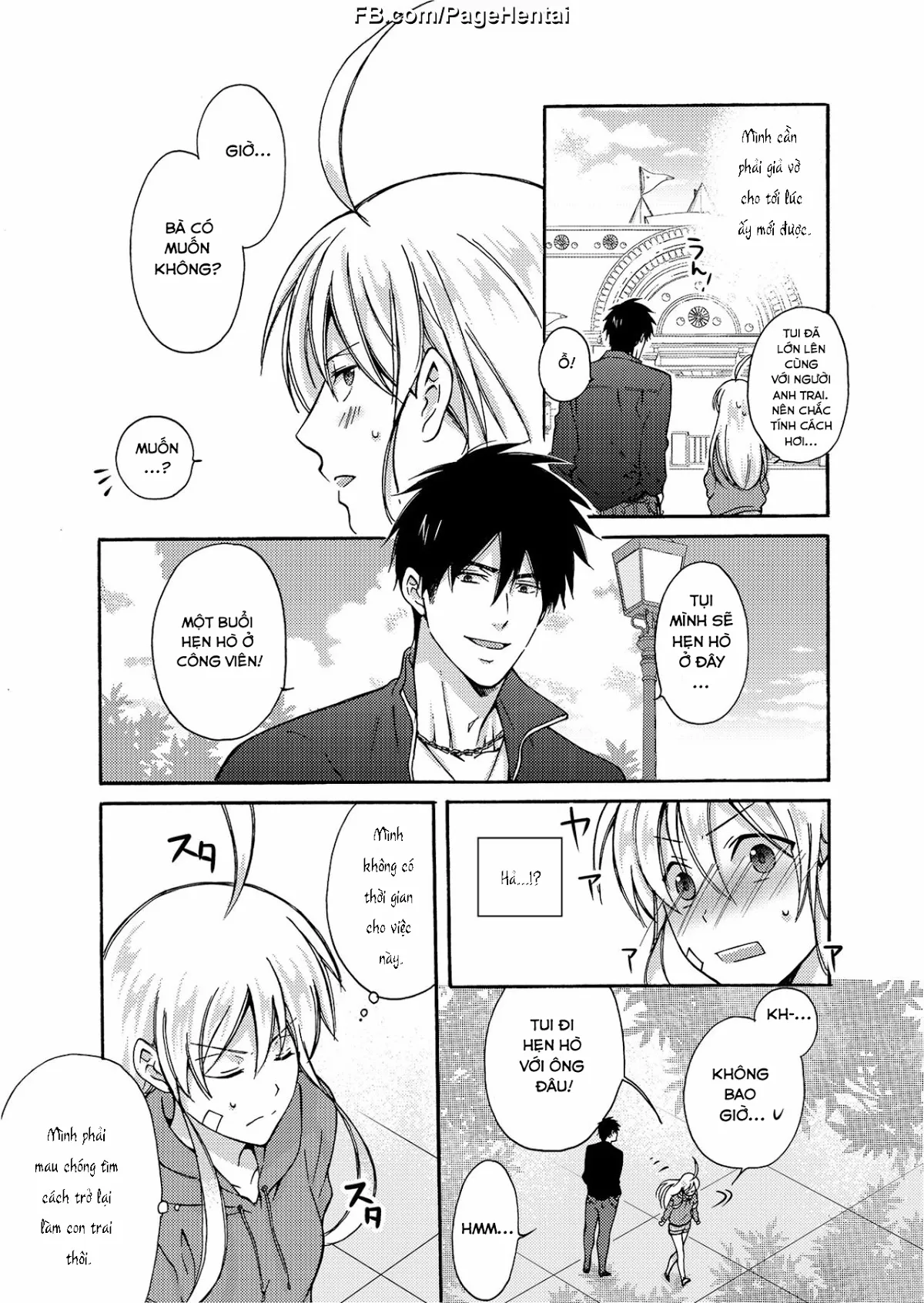 HentaiVN.net - Ảnh 16 - Nyotaika Yankee Gakuen [Ore no Hajimete, Nerawaretemasu.; Nyotaika Yankee Gakuen ☆ Ore no Hajimete, Nerawaretemasu. Alternative : Genderbender Yankee School ☆] - Chap 4