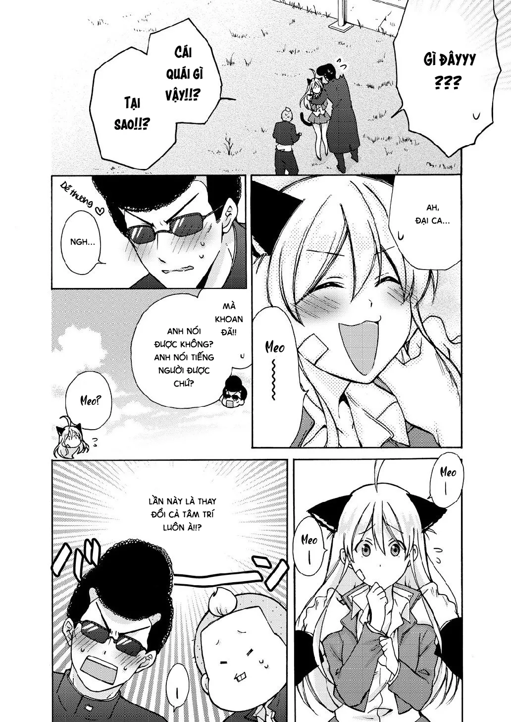 HentaiVN.net - Ảnh 9 - Nyotaika Yankee Gakuen [Ore no Hajimete, Nerawaretemasu.; Nyotaika Yankee Gakuen ☆ Ore no Hajimete, Nerawaretemasu. Alternative : Genderbender Yankee School ☆] - Chap 10: Biến thành mèo
