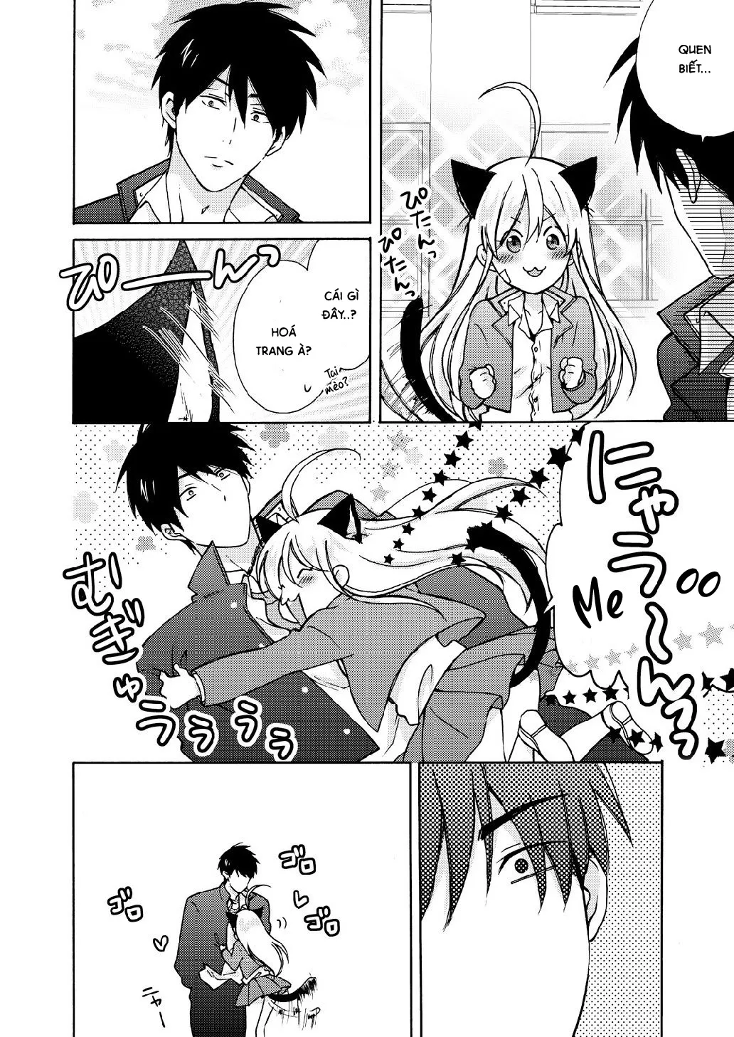 HentaiVN.net - Ảnh 11 - Nyotaika Yankee Gakuen [Ore no Hajimete, Nerawaretemasu.; Nyotaika Yankee Gakuen ☆ Ore no Hajimete, Nerawaretemasu. Alternative : Genderbender Yankee School ☆] - Chap 10: Biến thành mèo
