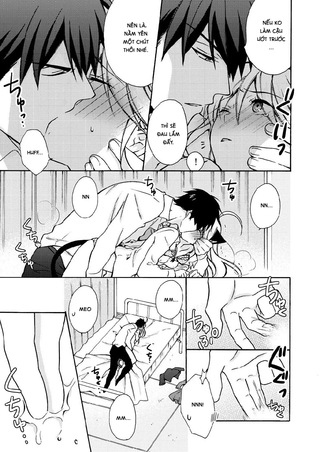 HentaiVN.net - Ảnh 30 - Nyotaika Yankee Gakuen [Ore no Hajimete, Nerawaretemasu.; Nyotaika Yankee Gakuen ☆ Ore no Hajimete, Nerawaretemasu. Alternative : Genderbender Yankee School ☆] - Chap 10: Biến thành mèo