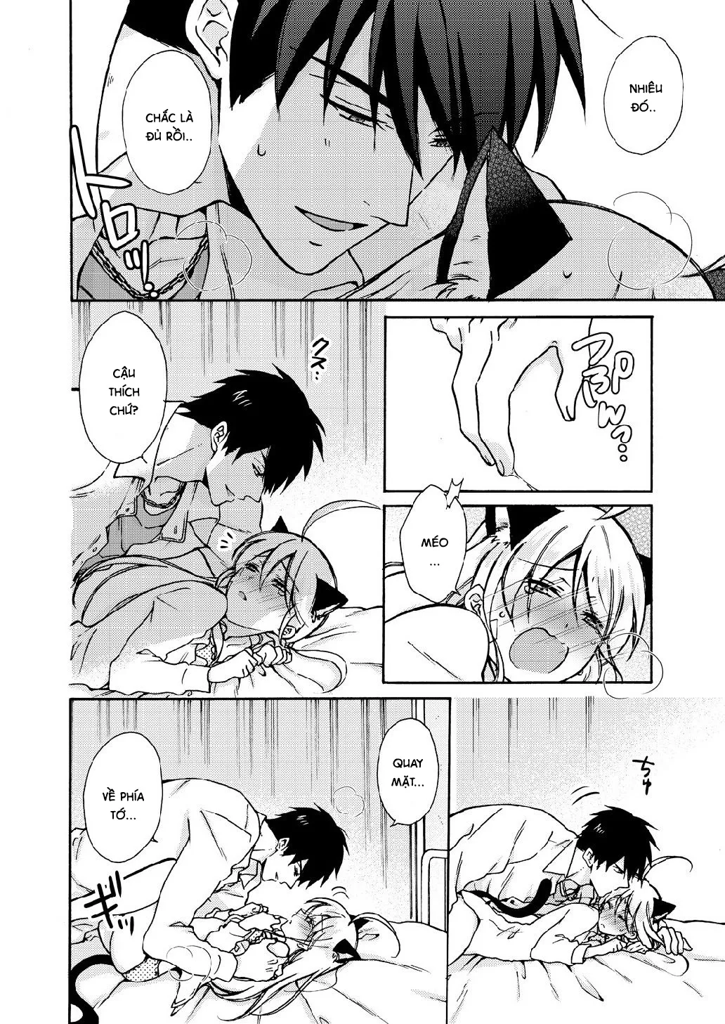 HentaiVN.net - Ảnh 31 - Nyotaika Yankee Gakuen [Ore no Hajimete, Nerawaretemasu.; Nyotaika Yankee Gakuen ☆ Ore no Hajimete, Nerawaretemasu. Alternative : Genderbender Yankee School ☆] - Chap 10: Biến thành mèo