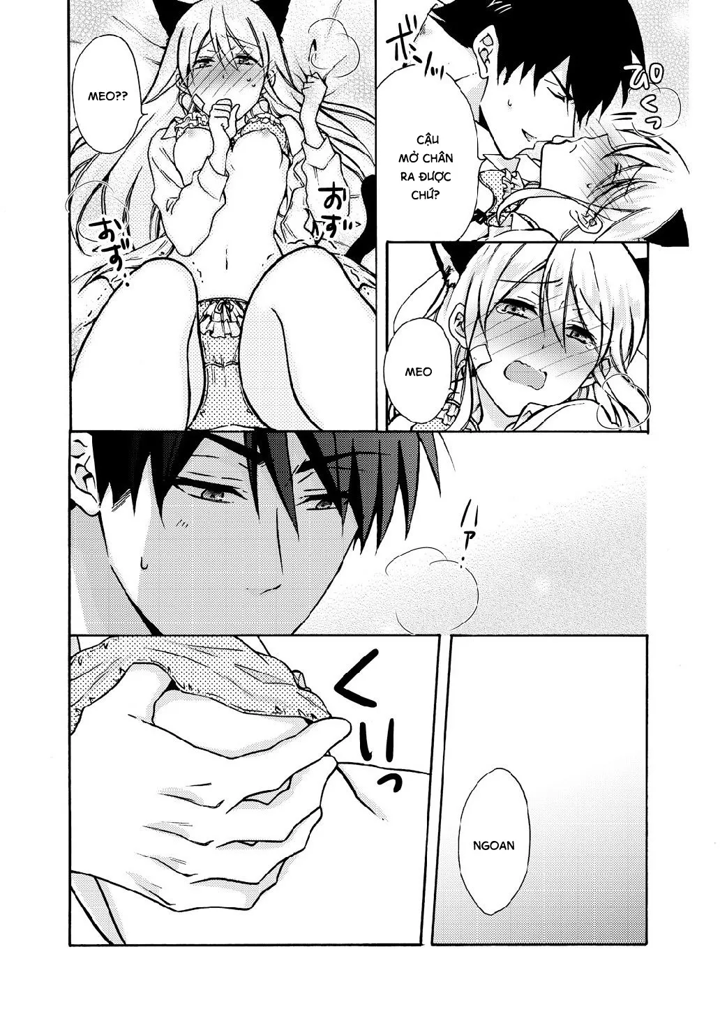 HentaiVN.net - Ảnh 32 - Nyotaika Yankee Gakuen [Ore no Hajimete, Nerawaretemasu.; Nyotaika Yankee Gakuen ☆ Ore no Hajimete, Nerawaretemasu. Alternative : Genderbender Yankee School ☆] - Chap 10: Biến thành mèo
