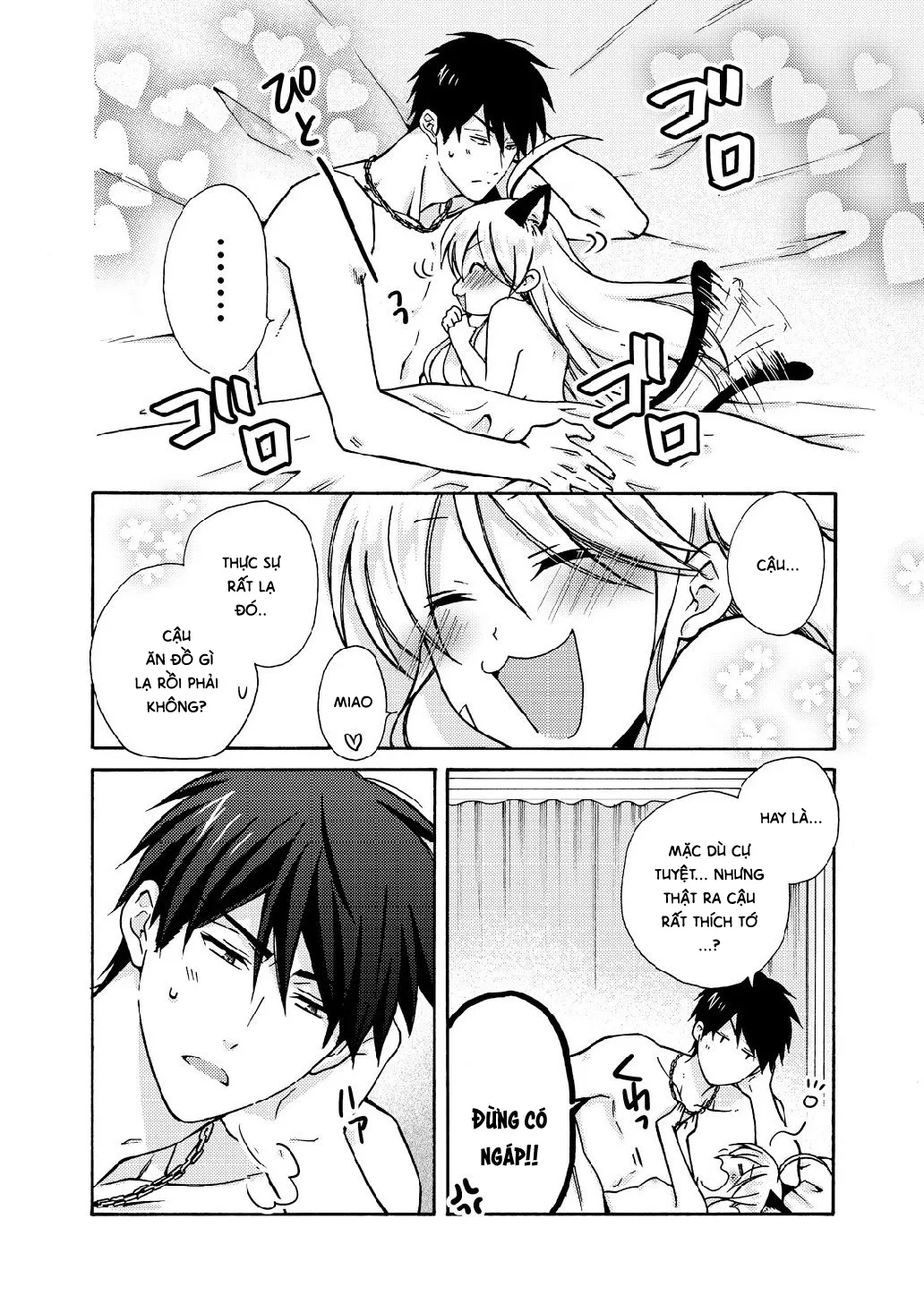 HentaiVN.net - Ảnh 37 - Nyotaika Yankee Gakuen [Ore no Hajimete, Nerawaretemasu.; Nyotaika Yankee Gakuen ☆ Ore no Hajimete, Nerawaretemasu. Alternative : Genderbender Yankee School ☆] - Chap 10: Biến thành mèo
