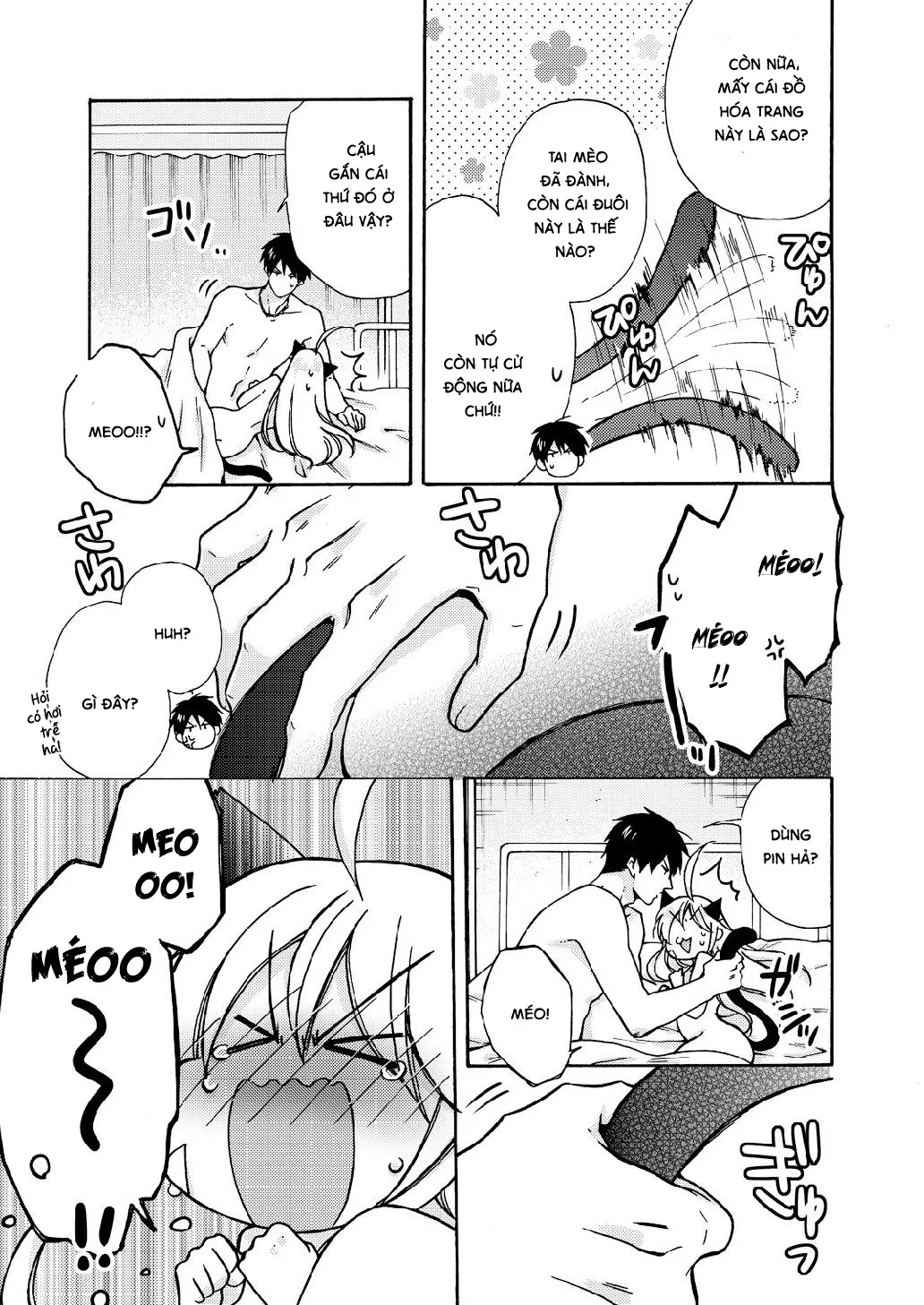 HentaiVN.net - Ảnh 38 - Nyotaika Yankee Gakuen [Ore no Hajimete, Nerawaretemasu.; Nyotaika Yankee Gakuen ☆ Ore no Hajimete, Nerawaretemasu. Alternative : Genderbender Yankee School ☆] - Chap 10: Biến thành mèo