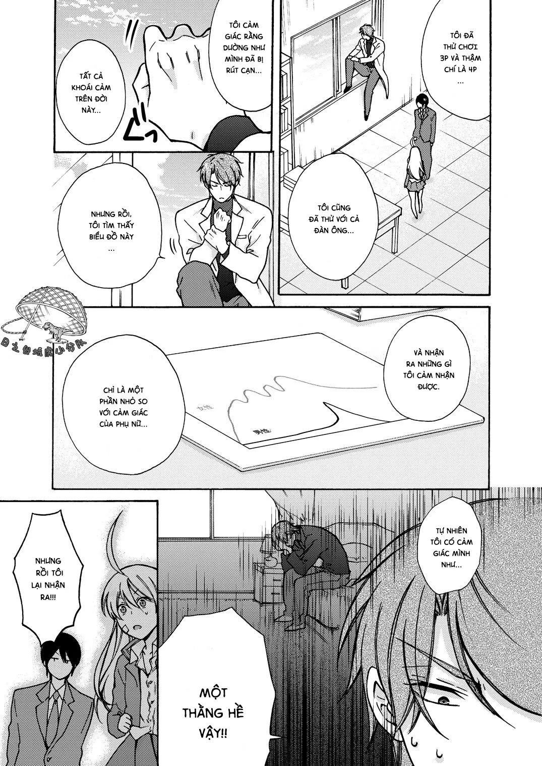 HentaiVN.net - Ảnh 14 - Nyotaika Yankee Gakuen [Ore no Hajimete, Nerawaretemasu.; Nyotaika Yankee Gakuen ☆ Ore no Hajimete, Nerawaretemasu. Alternative : Genderbender Yankee School ☆] - Chap 11: Gặp Naomichi, người chế ra nước biến thành con gái!