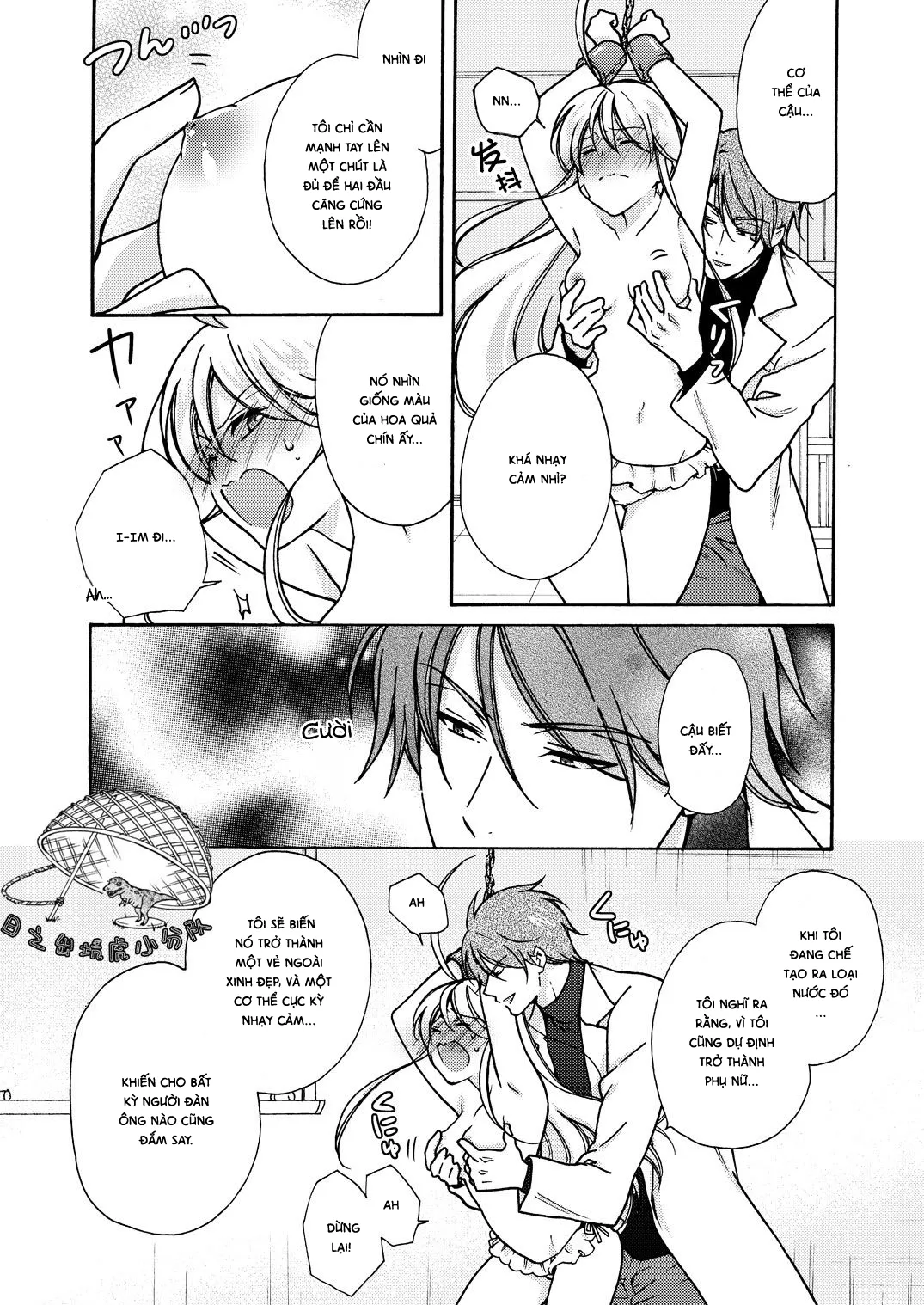 HentaiVN.net - Ảnh 25 - Nyotaika Yankee Gakuen [Ore no Hajimete, Nerawaretemasu.; Nyotaika Yankee Gakuen ☆ Ore no Hajimete, Nerawaretemasu. Alternative : Genderbender Yankee School ☆] - Chap 11: Gặp Naomichi, người chế ra nước biến thành con gái!
