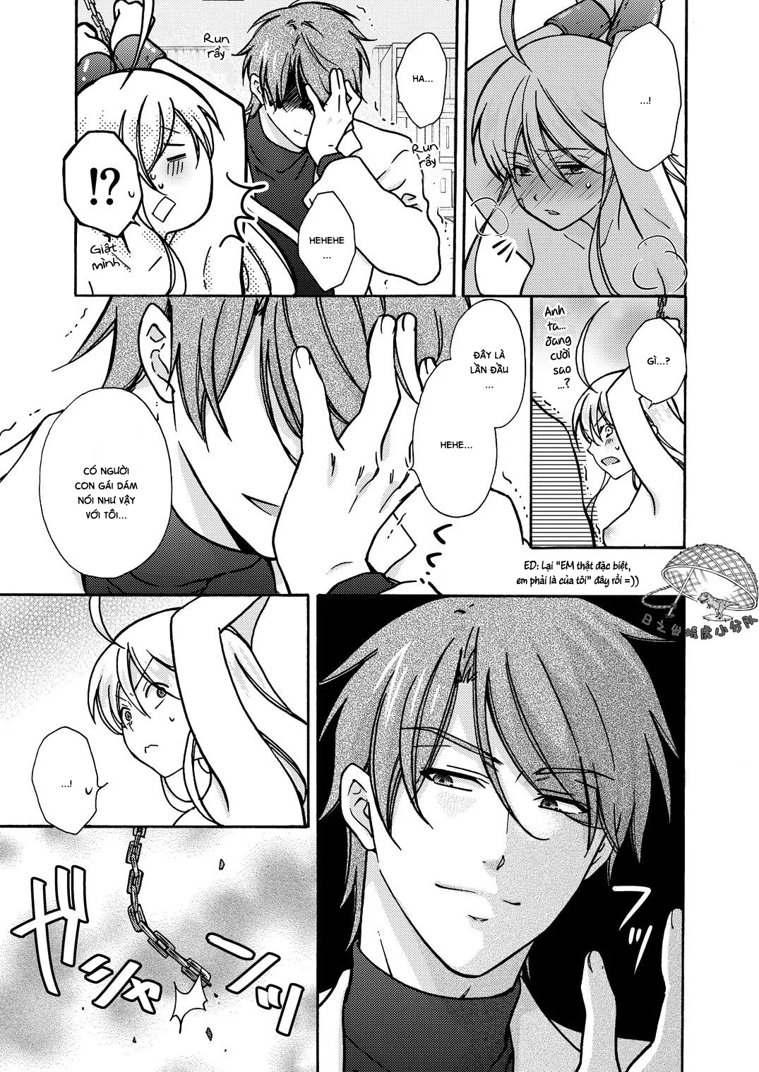 HentaiVN.net - Ảnh 30 - Nyotaika Yankee Gakuen [Ore no Hajimete, Nerawaretemasu.; Nyotaika Yankee Gakuen ☆ Ore no Hajimete, Nerawaretemasu. Alternative : Genderbender Yankee School ☆] - Chap 11: Gặp Naomichi, người chế ra nước biến thành con gái!