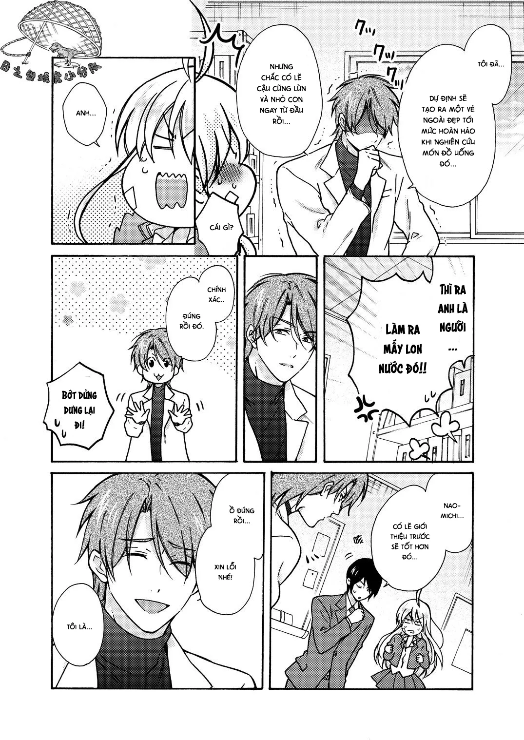 HentaiVN.net - Ảnh 9 - Nyotaika Yankee Gakuen [Ore no Hajimete, Nerawaretemasu.; Nyotaika Yankee Gakuen ☆ Ore no Hajimete, Nerawaretemasu. Alternative : Genderbender Yankee School ☆] - Chap 11: Gặp Naomichi, người chế ra nước biến thành con gái!