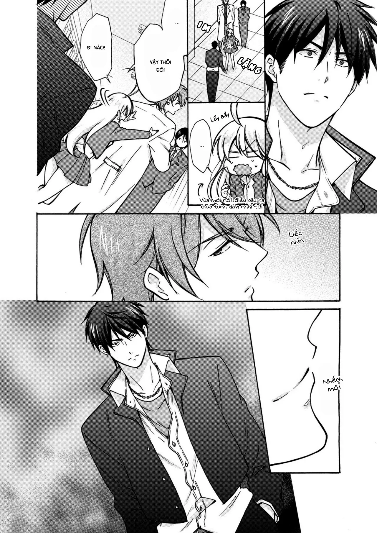 HentaiVN.net - Ảnh 11 - Nyotaika Yankee Gakuen [Ore no Hajimete, Nerawaretemasu.; Nyotaika Yankee Gakuen ☆ Ore no Hajimete, Nerawaretemasu. Alternative : Genderbender Yankee School ☆] - Chap 12: Naomichi nhập học