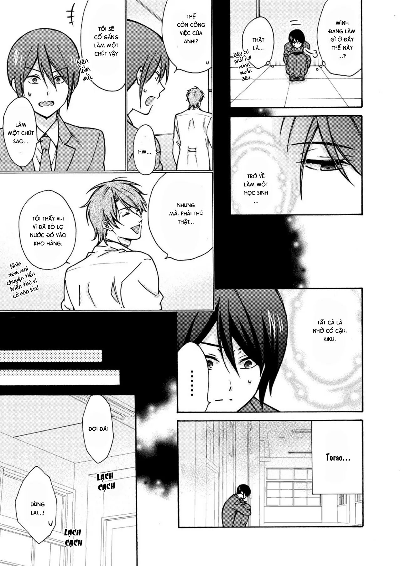 HentaiVN.net - Ảnh 18 - Nyotaika Yankee Gakuen [Ore no Hajimete, Nerawaretemasu.; Nyotaika Yankee Gakuen ☆ Ore no Hajimete, Nerawaretemasu. Alternative : Genderbender Yankee School ☆] - Chap 12: Naomichi nhập học