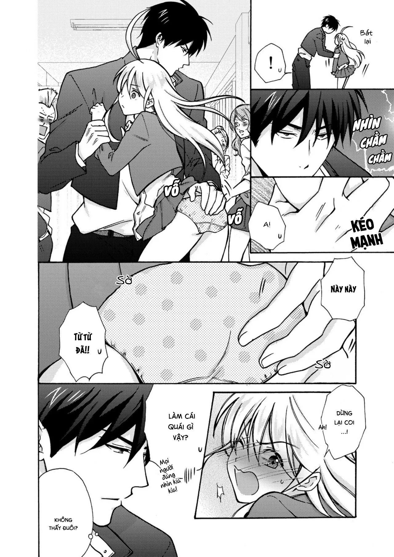 HentaiVN.net - Ảnh 5 - Nyotaika Yankee Gakuen [Ore no Hajimete, Nerawaretemasu.; Nyotaika Yankee Gakuen ☆ Ore no Hajimete, Nerawaretemasu. Alternative : Genderbender Yankee School ☆] - Chap 12: Naomichi nhập học