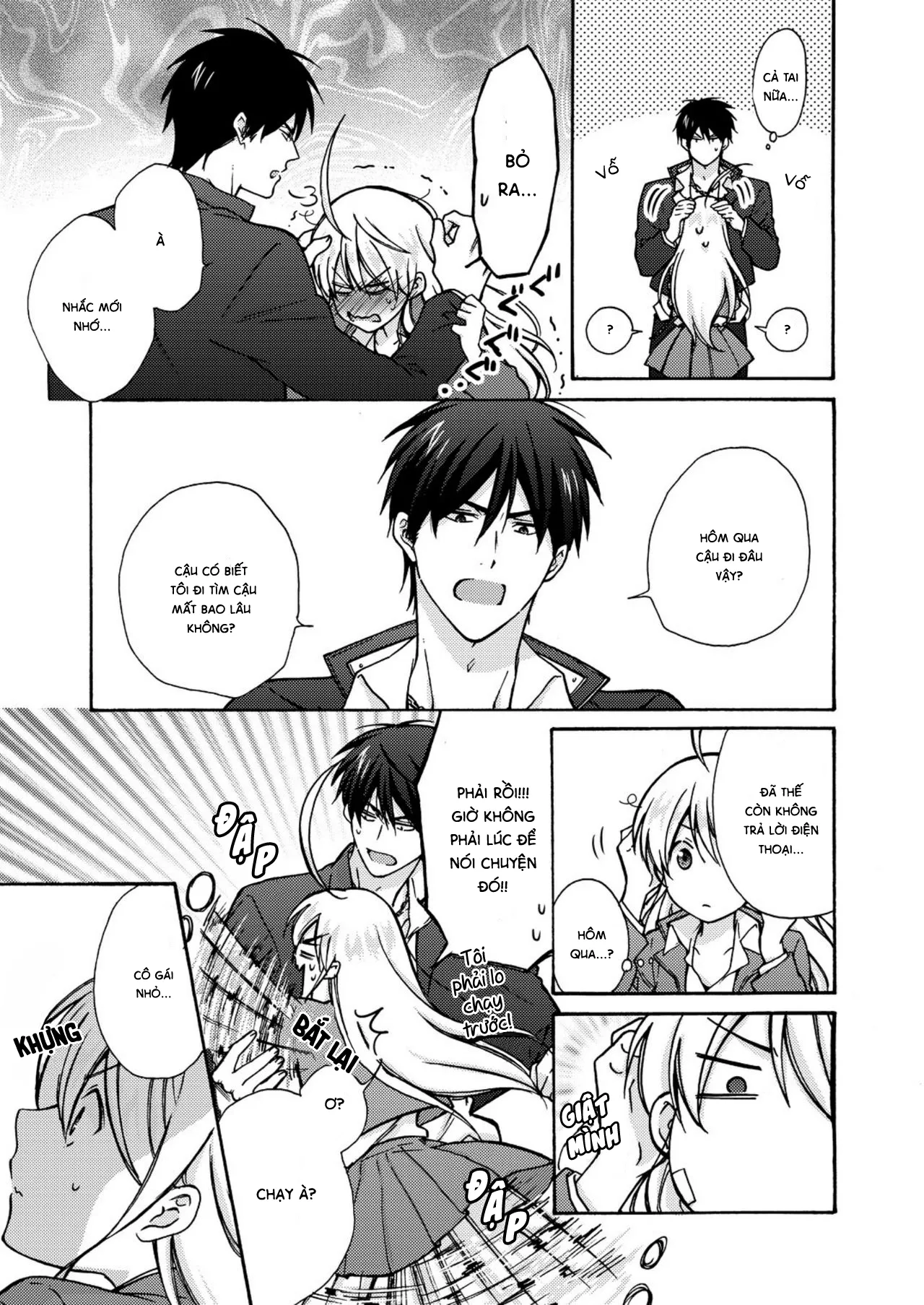 HentaiVN.net - Ảnh 6 - Nyotaika Yankee Gakuen [Ore no Hajimete, Nerawaretemasu.; Nyotaika Yankee Gakuen ☆ Ore no Hajimete, Nerawaretemasu. Alternative : Genderbender Yankee School ☆] - Chap 12: Naomichi nhập học