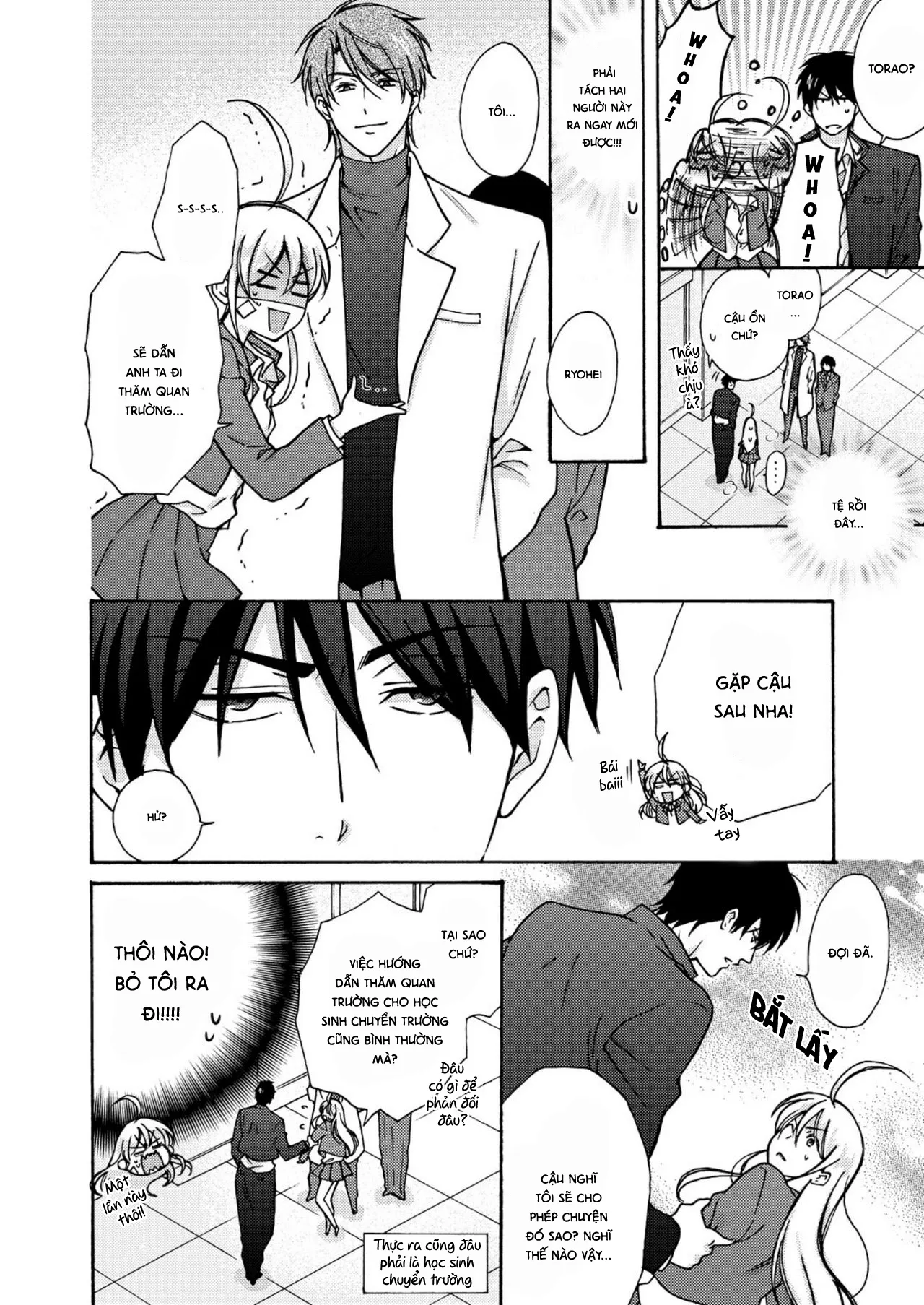 HentaiVN.net - Ảnh 9 - Nyotaika Yankee Gakuen [Ore no Hajimete, Nerawaretemasu.; Nyotaika Yankee Gakuen ☆ Ore no Hajimete, Nerawaretemasu. Alternative : Genderbender Yankee School ☆] - Chap 12: Naomichi nhập học