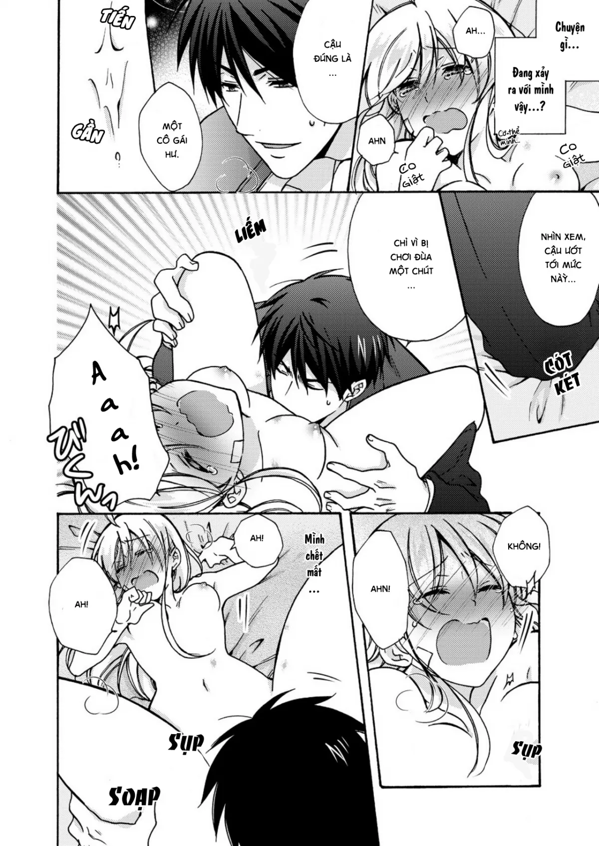 HentaiVN.net - Ảnh 3 - Nyotaika Yankee Gakuen [Ore no Hajimete, Nerawaretemasu.; Nyotaika Yankee Gakuen ☆ Ore no Hajimete, Nerawaretemasu. Alternative : Genderbender Yankee School ☆] - Chap 13: Nghi ngờ?