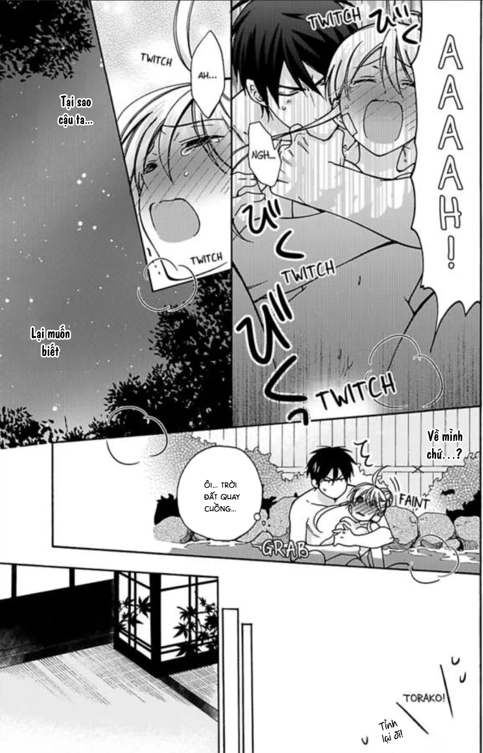 HentaiVN.net - Ảnh 23 - Nyotaika Yankee Gakuen [Ore no Hajimete, Nerawaretemasu.; Nyotaika Yankee Gakuen ☆ Ore no Hajimete, Nerawaretemasu. Alternative : Genderbender Yankee School ☆] - Chap 15: Bị Ryohei dụ ở suối nước nóng