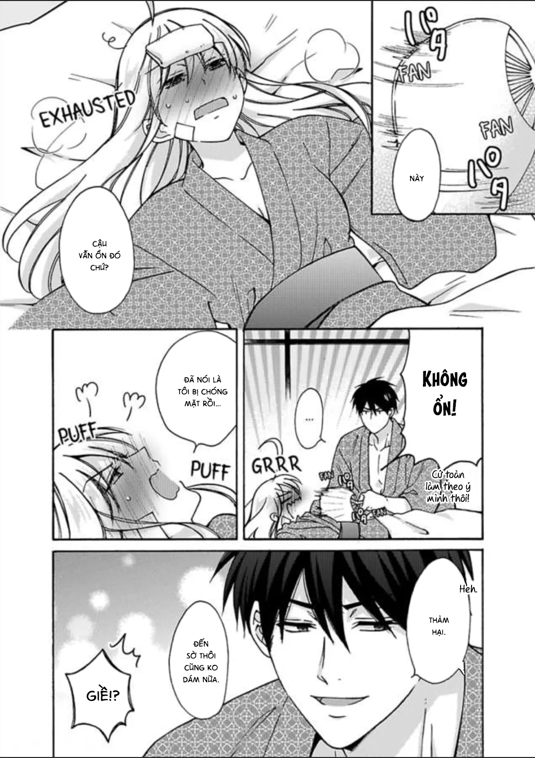 HentaiVN.net - Ảnh 24 - Nyotaika Yankee Gakuen [Ore no Hajimete, Nerawaretemasu.; Nyotaika Yankee Gakuen ☆ Ore no Hajimete, Nerawaretemasu. Alternative : Genderbender Yankee School ☆] - Chap 15: Bị Ryohei dụ ở suối nước nóng
