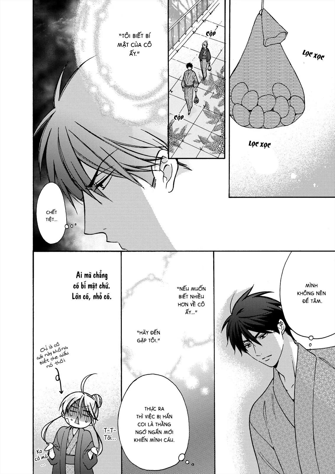 HentaiVN.net - Ảnh 4 - Nyotaika Yankee Gakuen [Ore no Hajimete, Nerawaretemasu.; Nyotaika Yankee Gakuen ☆ Ore no Hajimete, Nerawaretemasu. Alternative : Genderbender Yankee School ☆] - Chap 15: Bị Ryohei dụ ở suối nước nóng