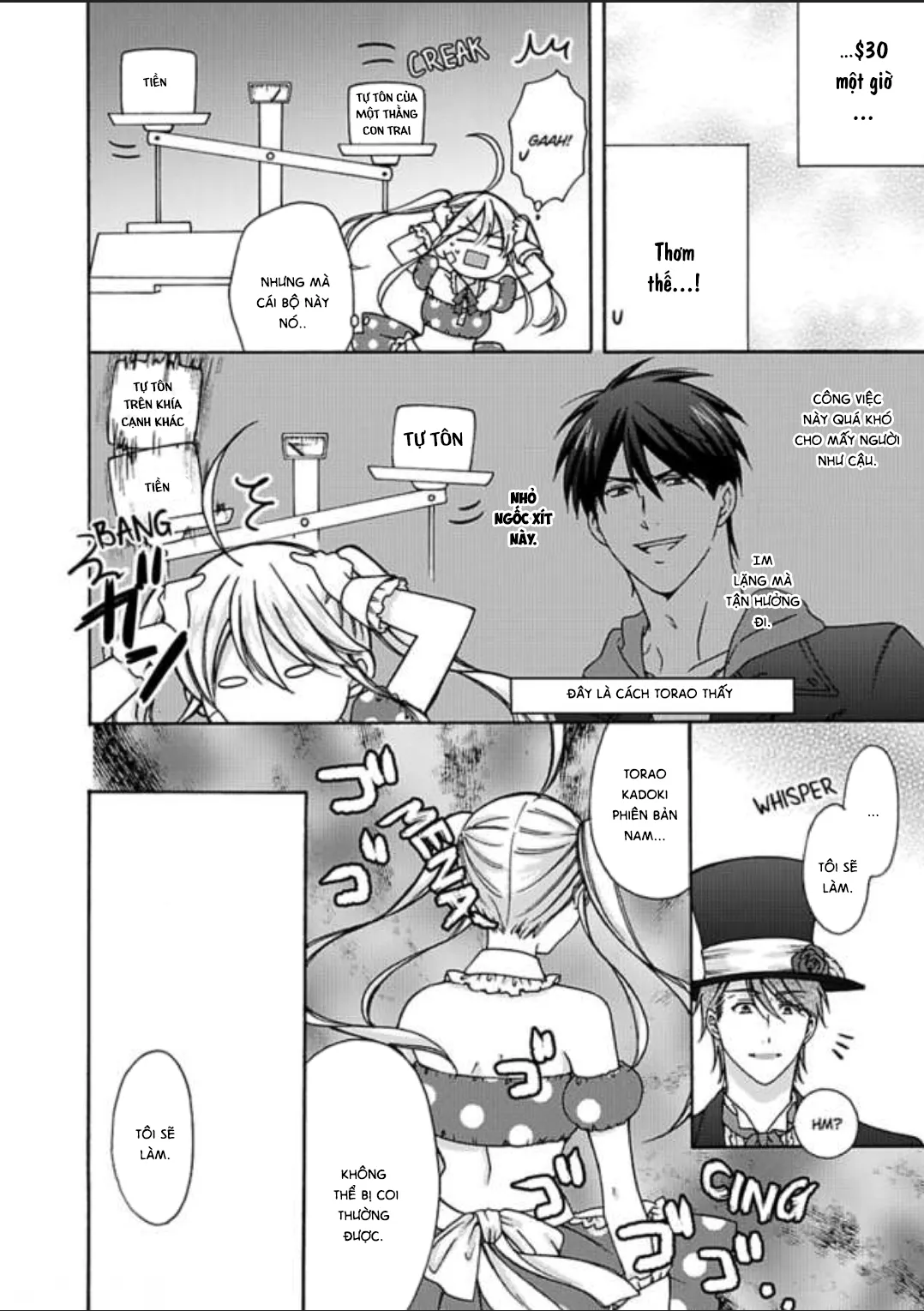 HentaiVN.net - Ảnh 6 - Nyotaika Yankee Gakuen [Ore no Hajimete, Nerawaretemasu.; Nyotaika Yankee Gakuen ☆ Ore no Hajimete, Nerawaretemasu. Alternative : Genderbender Yankee School ☆] - Chap 16: Ghen?