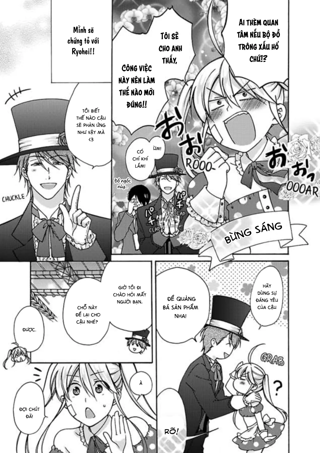 HentaiVN.net - Ảnh 7 - Nyotaika Yankee Gakuen [Ore no Hajimete, Nerawaretemasu.; Nyotaika Yankee Gakuen ☆ Ore no Hajimete, Nerawaretemasu. Alternative : Genderbender Yankee School ☆] - Chap 16: Ghen?