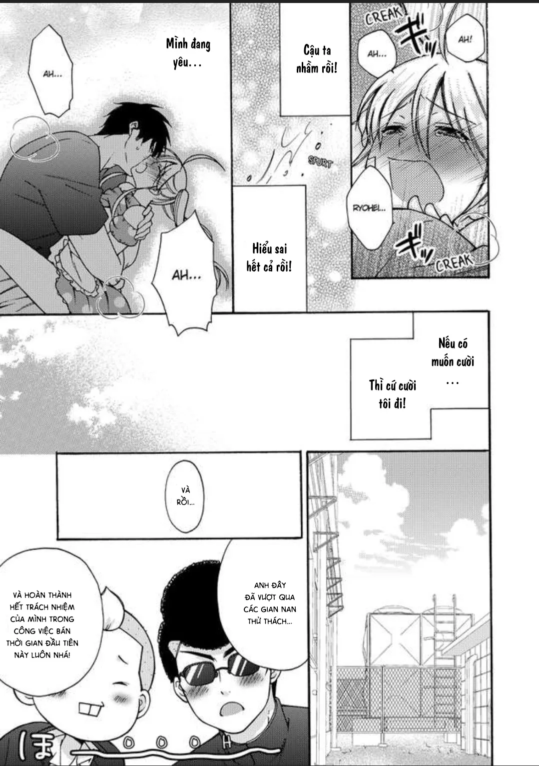 HentaiVN.net - Ảnh 8 - Nyotaika Yankee Gakuen [Ore no Hajimete, Nerawaretemasu.; Nyotaika Yankee Gakuen ☆ Ore no Hajimete, Nerawaretemasu. Alternative : Genderbender Yankee School ☆] - Chap 17.1: Em cứ việc học, kiếm tiền thì để anh lo :))
