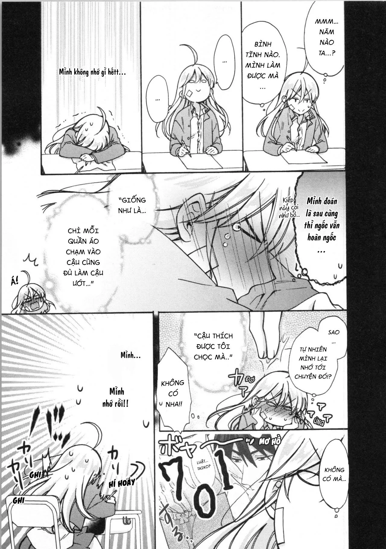 HentaiVN.net - Ảnh 13 - Nyotaika Yankee Gakuen [Ore no Hajimete, Nerawaretemasu.; Nyotaika Yankee Gakuen ☆ Ore no Hajimete, Nerawaretemasu. Alternative : Genderbender Yankee School ☆] - Chap 17.2: Như này sao học được!?
