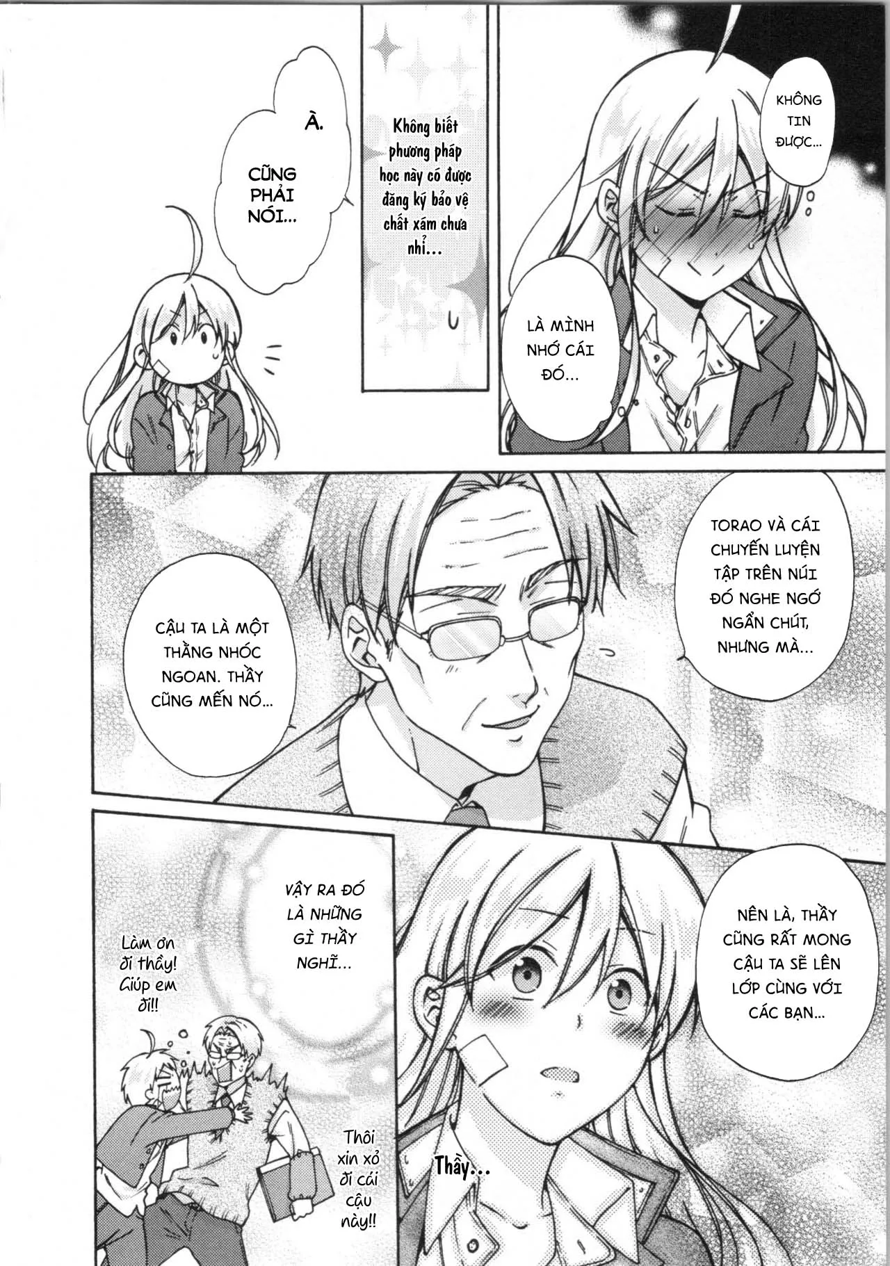 HentaiVN.net - Ảnh 14 - Nyotaika Yankee Gakuen [Ore no Hajimete, Nerawaretemasu.; Nyotaika Yankee Gakuen ☆ Ore no Hajimete, Nerawaretemasu. Alternative : Genderbender Yankee School ☆] - Chap 17.2: Như này sao học được!?