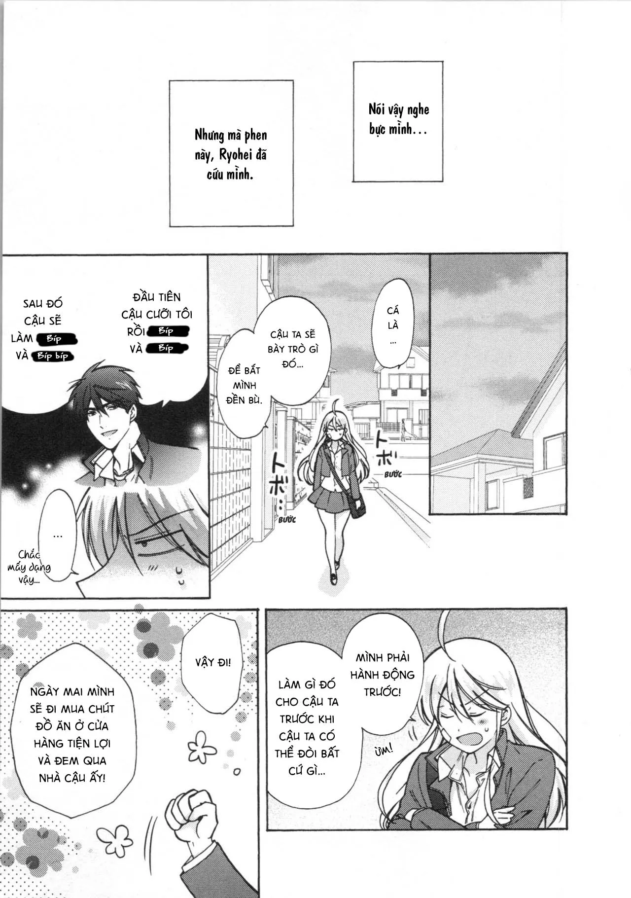 HentaiVN.net - Ảnh 15 - Nyotaika Yankee Gakuen [Ore no Hajimete, Nerawaretemasu.; Nyotaika Yankee Gakuen ☆ Ore no Hajimete, Nerawaretemasu. Alternative : Genderbender Yankee School ☆] - Chap 17.2: Như này sao học được!?