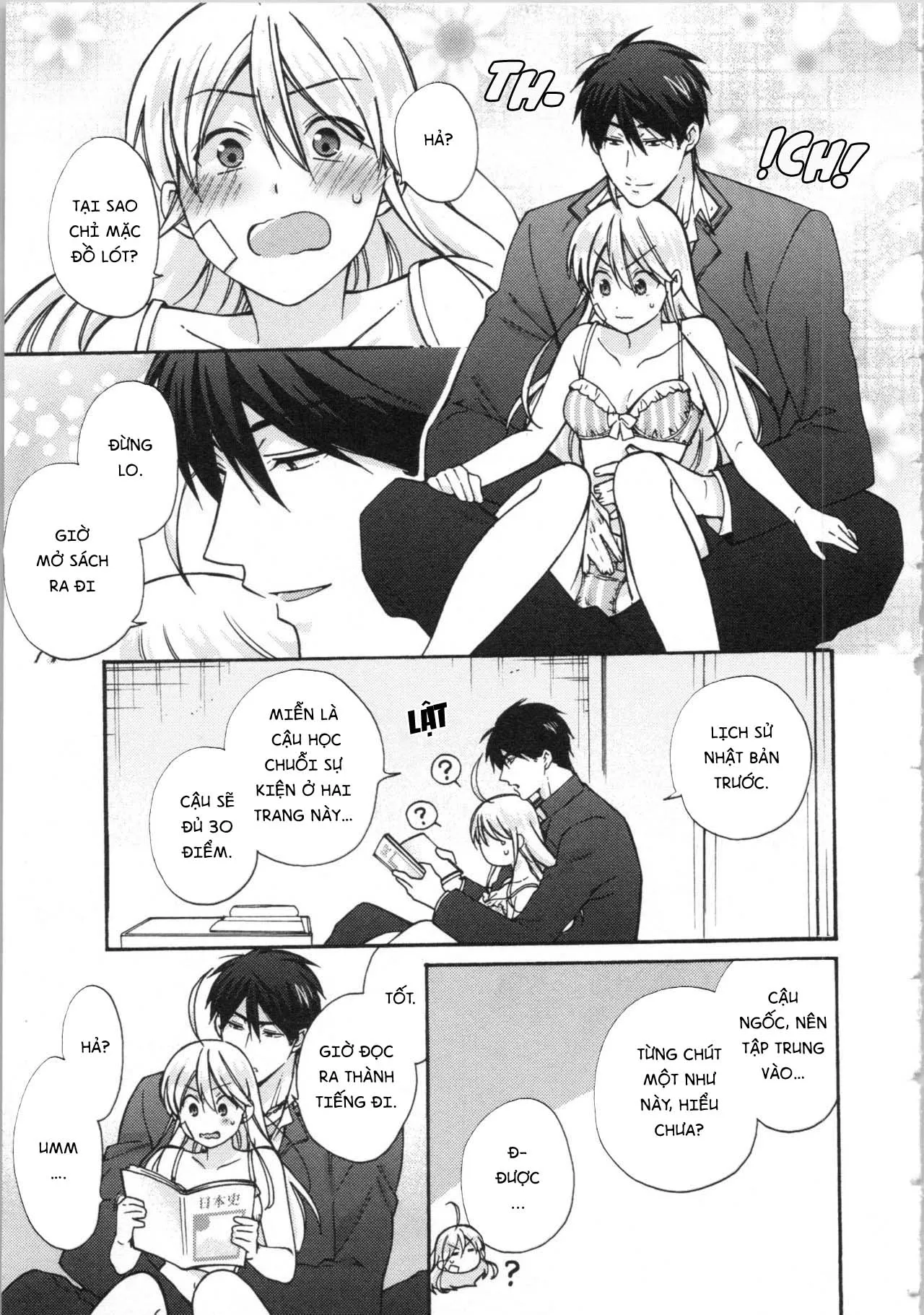 HentaiVN.net - Ảnh 3 - Nyotaika Yankee Gakuen [Ore no Hajimete, Nerawaretemasu.; Nyotaika Yankee Gakuen ☆ Ore no Hajimete, Nerawaretemasu. Alternative : Genderbender Yankee School ☆] - Chap 17.2: Như này sao học được!?