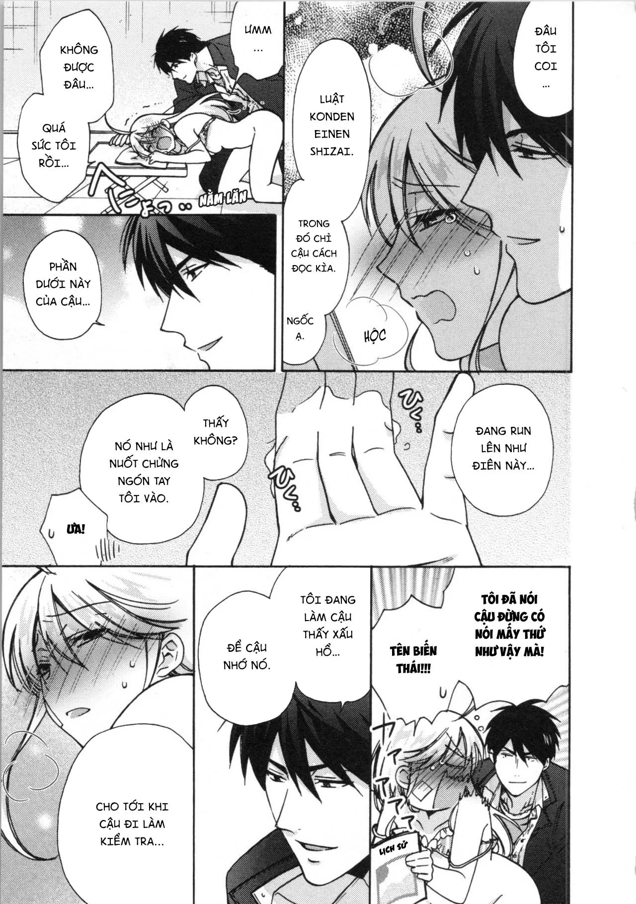 HentaiVN.net - Ảnh 9 - Nyotaika Yankee Gakuen [Ore no Hajimete, Nerawaretemasu.; Nyotaika Yankee Gakuen ☆ Ore no Hajimete, Nerawaretemasu. Alternative : Genderbender Yankee School ☆] - Chap 17.2: Như này sao học được!?